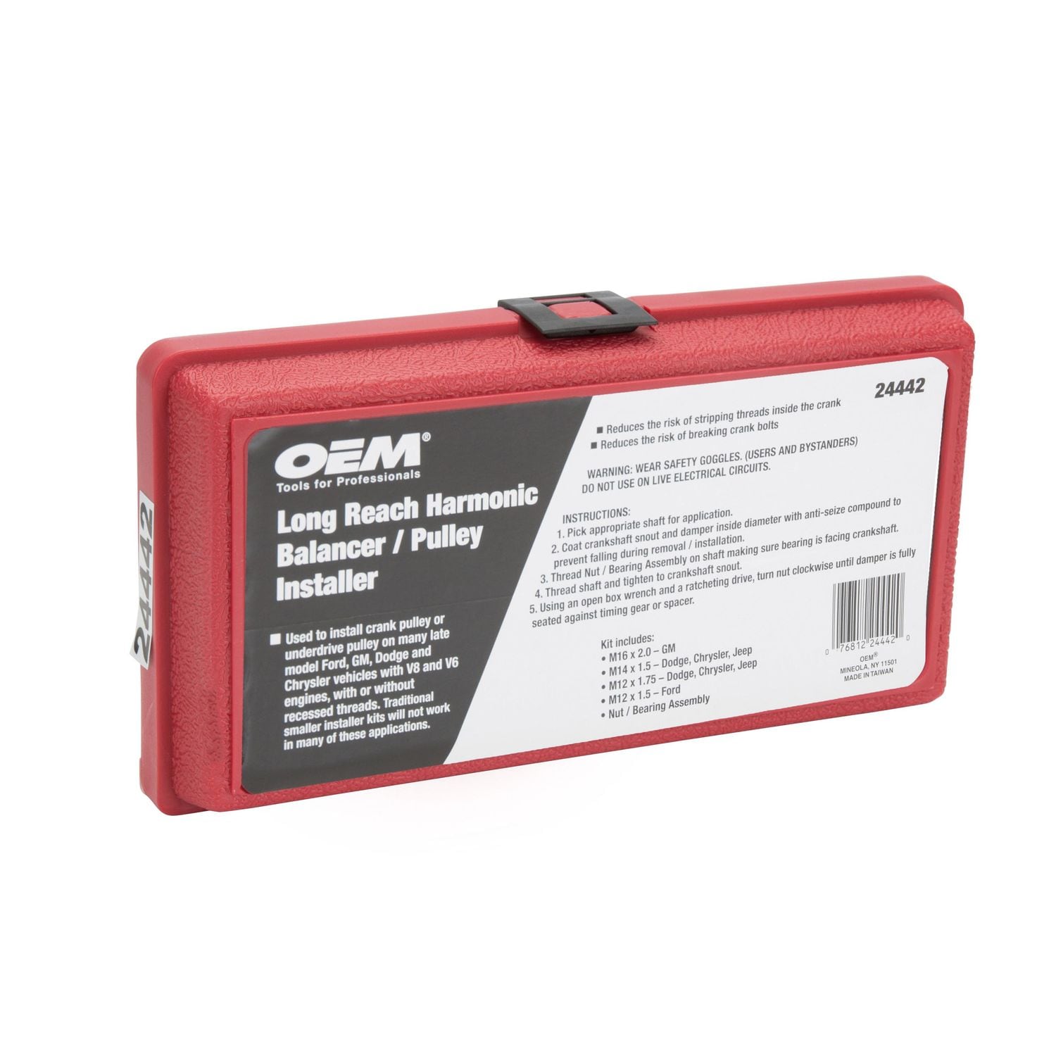 OEMTOOLS Long Reach Harmonic Balancer And Pulley Installer | AutoZone