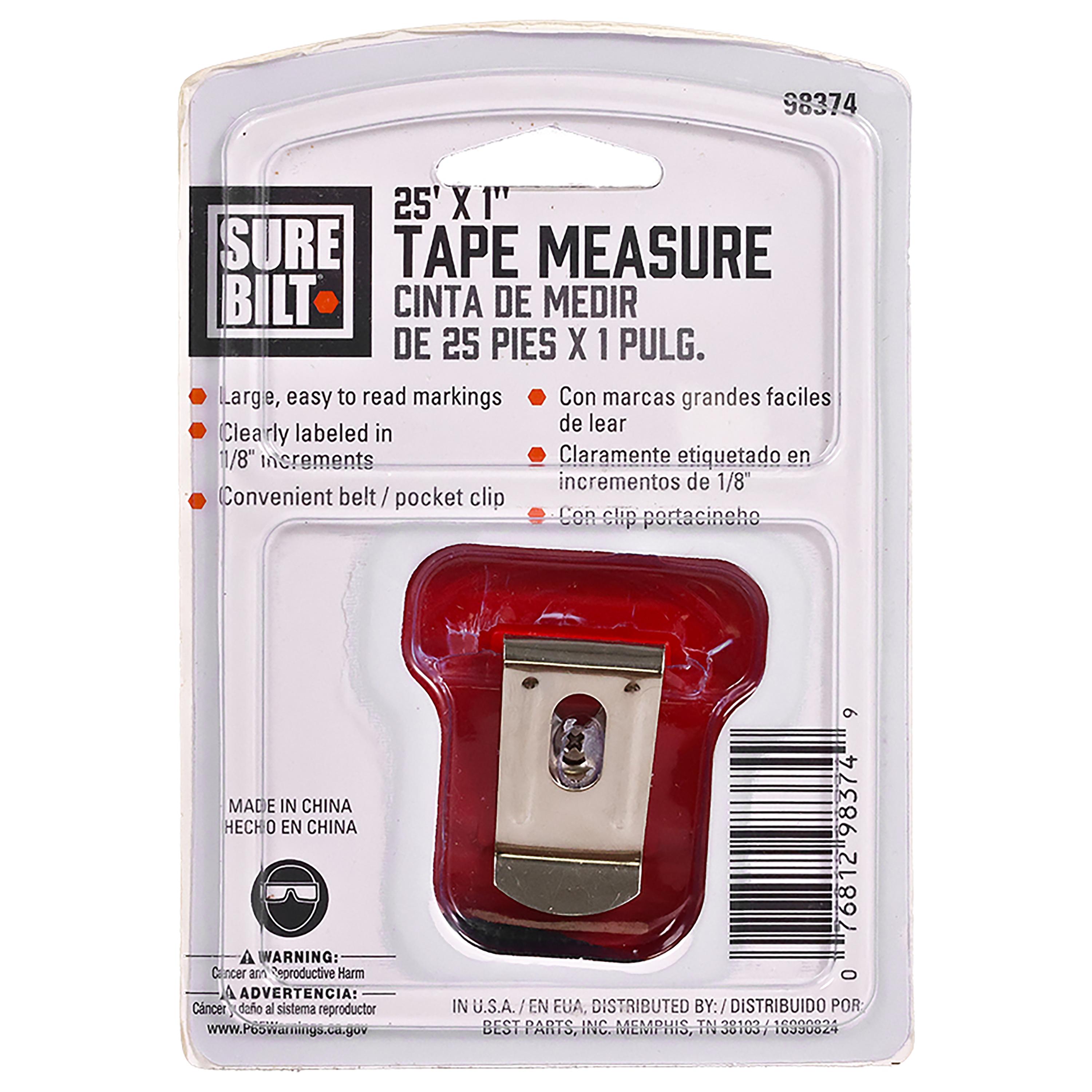 SureBilt Tape Measure 98374 | AutoZone