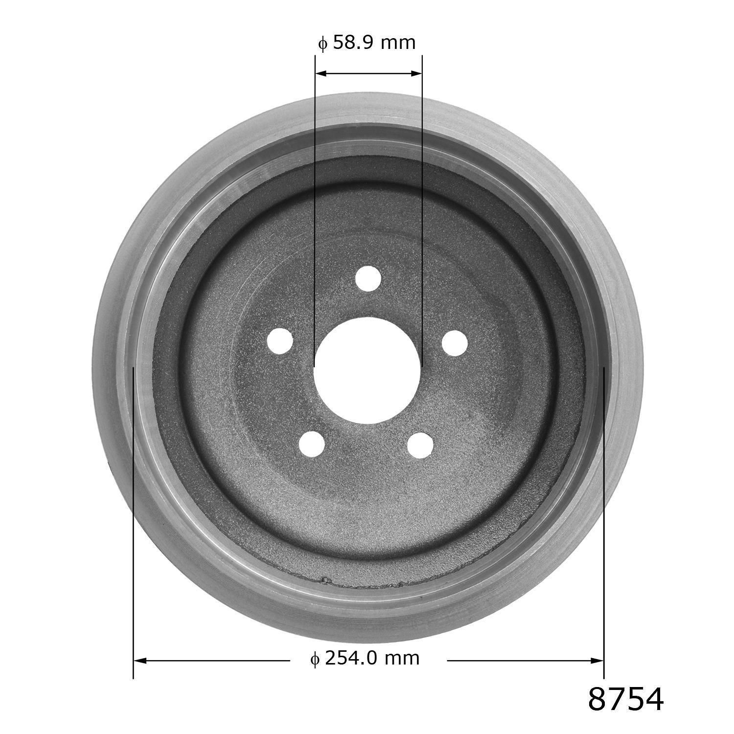 Duralast Brake Drum 8754 | AutoZone