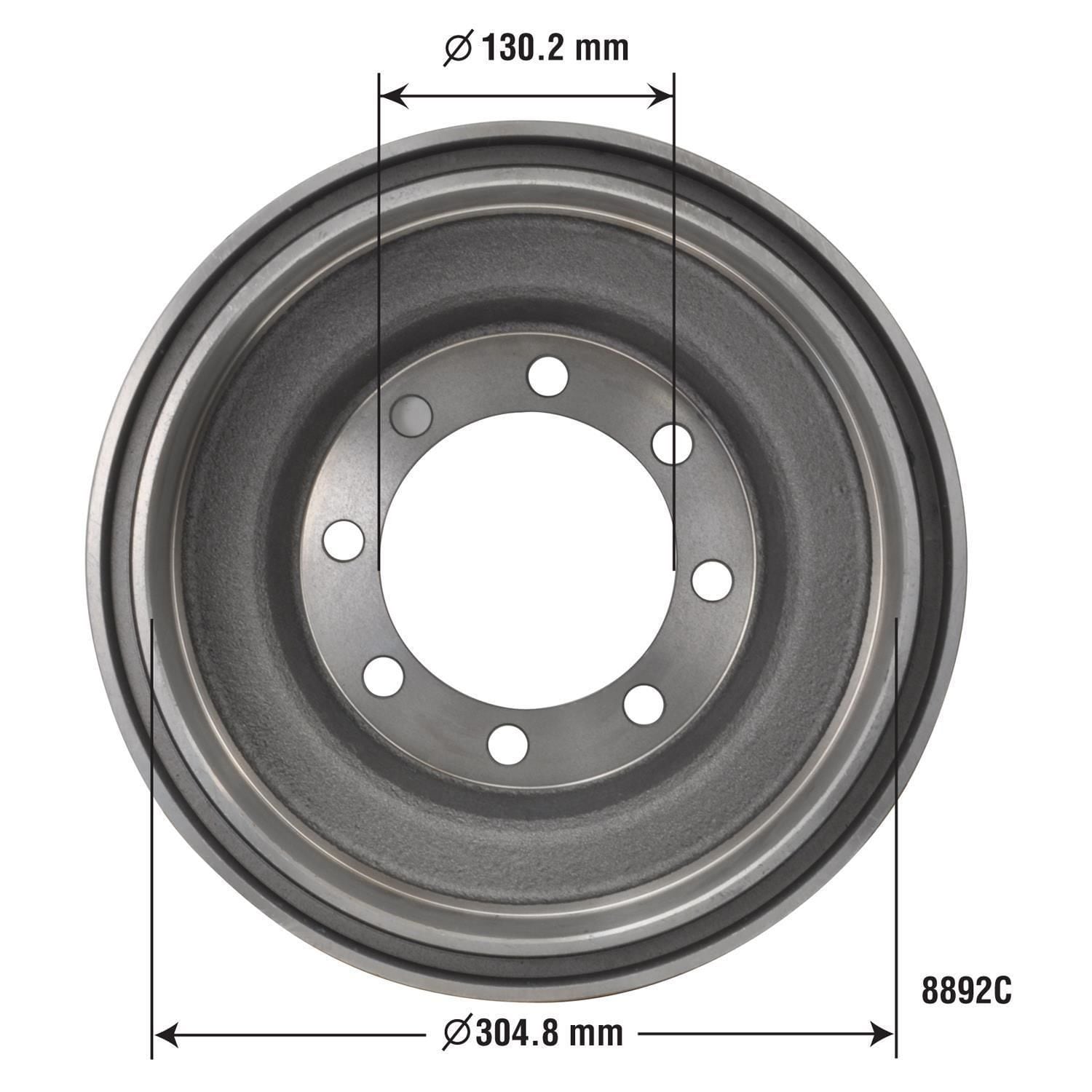 Duralast Brake Drum 8892C | AutoZone