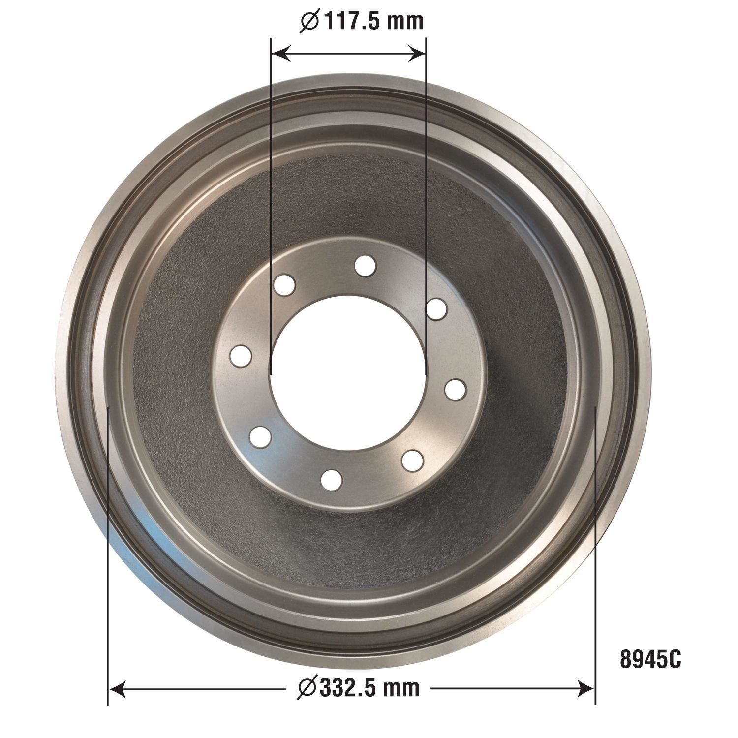 Duralast Brake Drum 8945C | AutoZone