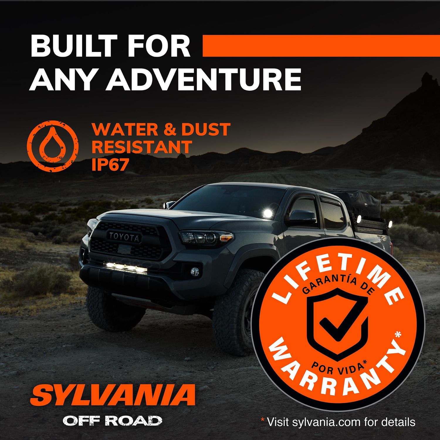 Sylvania Vehicle Mounted Spotlight ULRND3INSP
