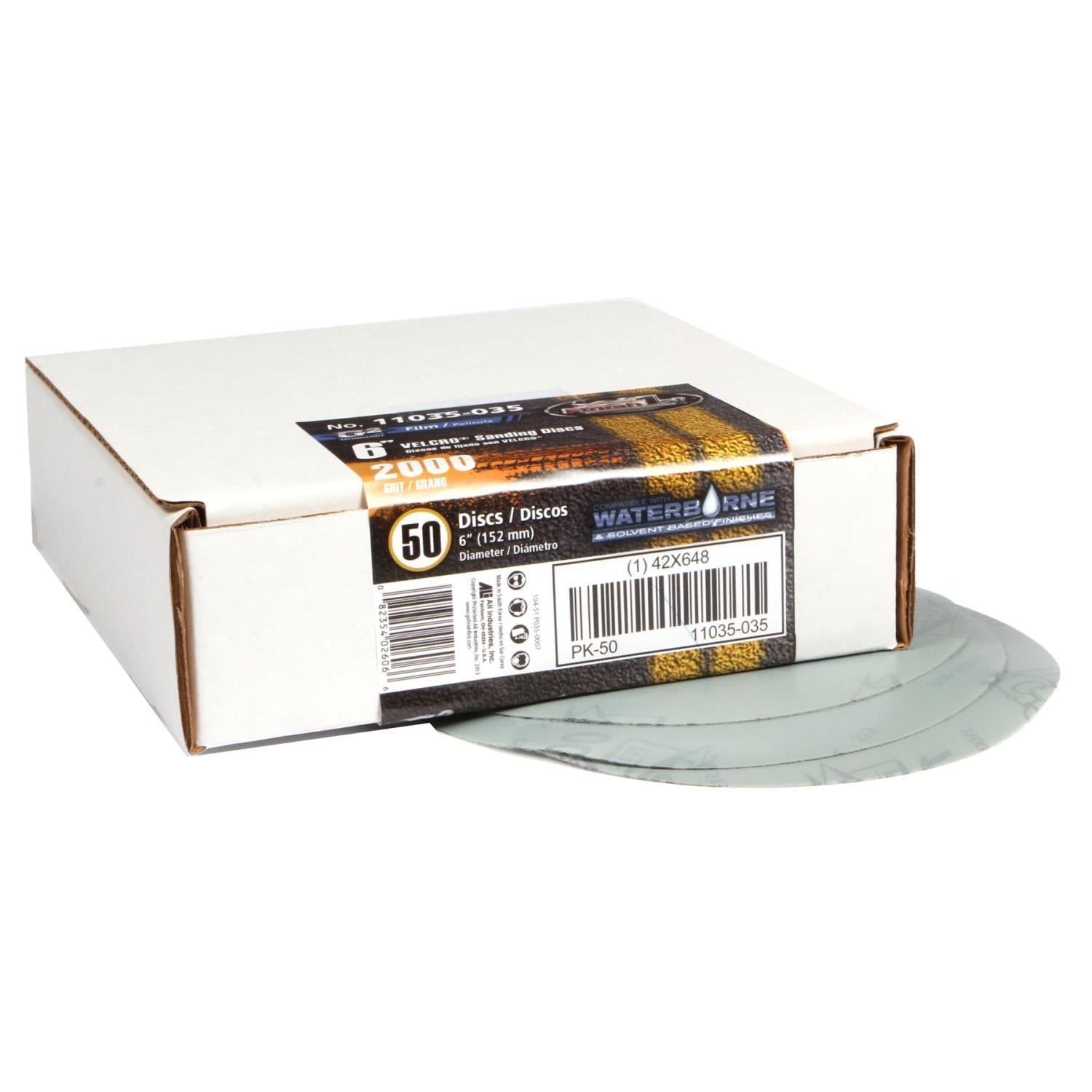 Sandou EP 山東 000 12inch 国産テクノ レア盤 Finish 1st 6in 2000 Grit G2 Hook And Loop Film Disc 50 Pack | AutoZone
