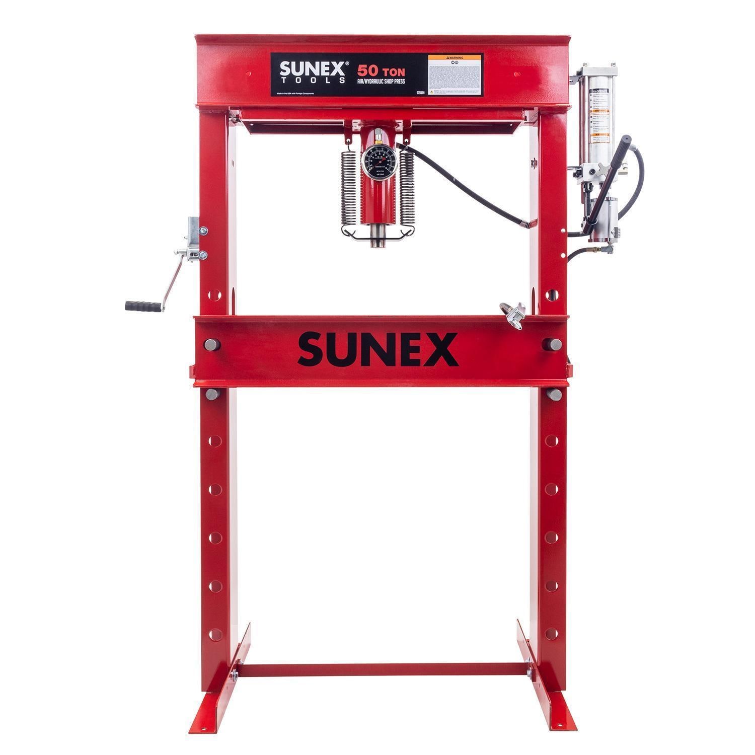 Sunex 50 Ton Air Hydraulic Shop Press | AutoZone