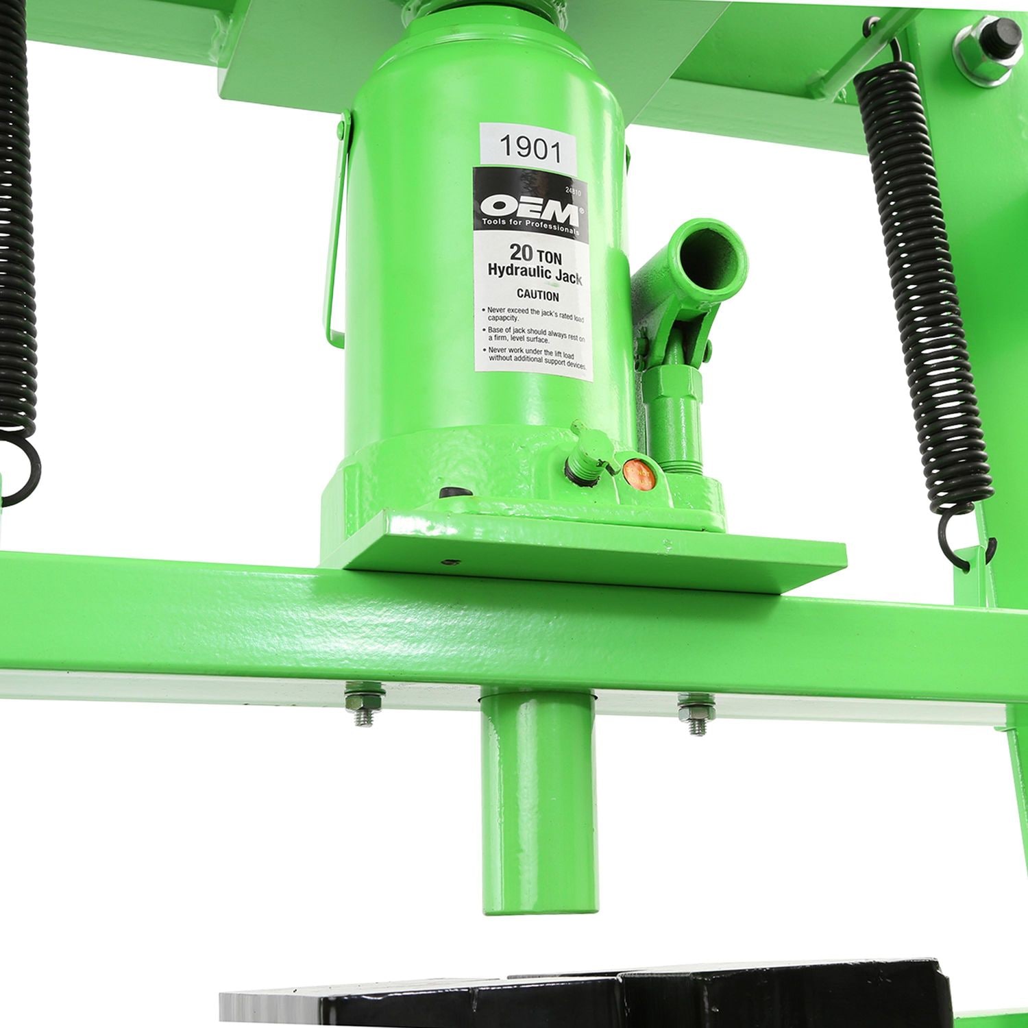 OEMTOOLS Green 20 Ton Bottle Jack Shop Press | AutoZone