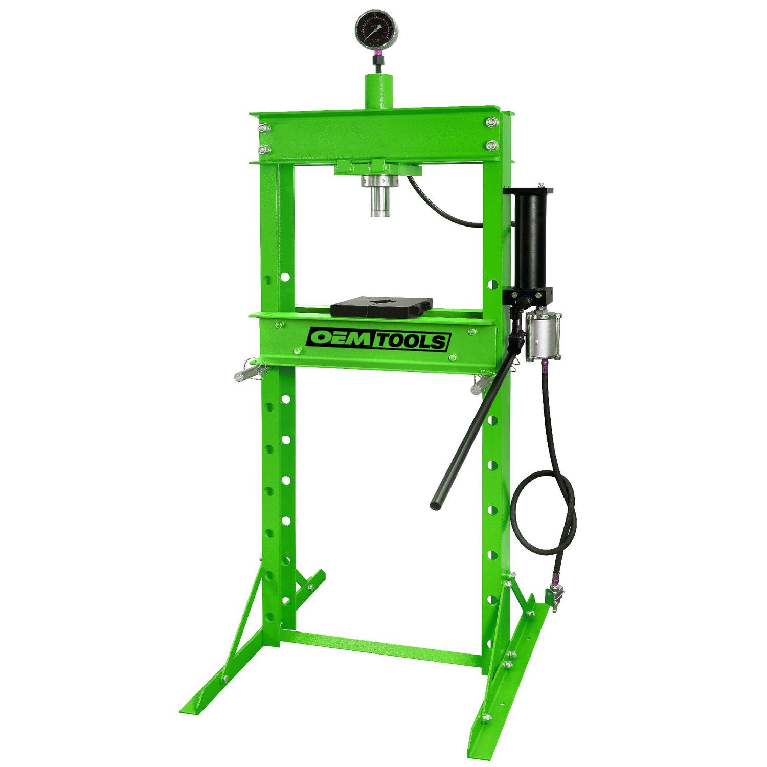 OEMTOOLS 20 Ton Air Hydraulic Shop Press | AutoZone