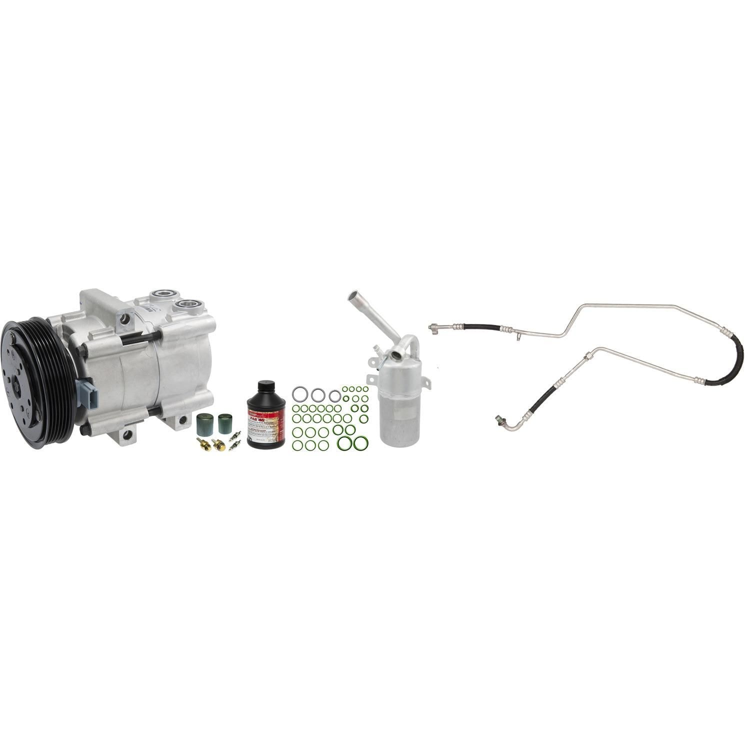 Kit Montaggio Compressore Ajusa JTC11435 Per Toyota Avensis, Corolla, RAV4 Con Motore 2.0 D - 2