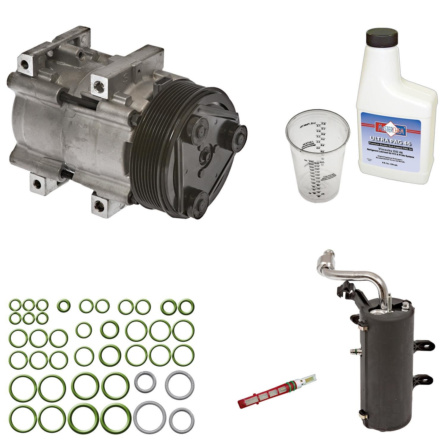 半キャップ ACクレージュ風 塗装品 Santech A/C Compressor P96-24366 | AutoZone
