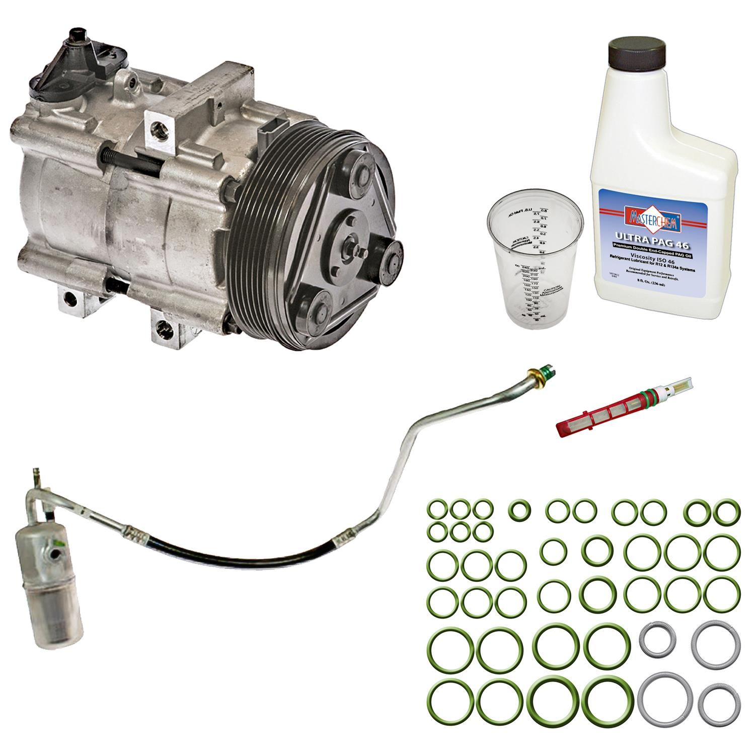 Santech A/C Compressor Kit P96-25682 | AutoZone