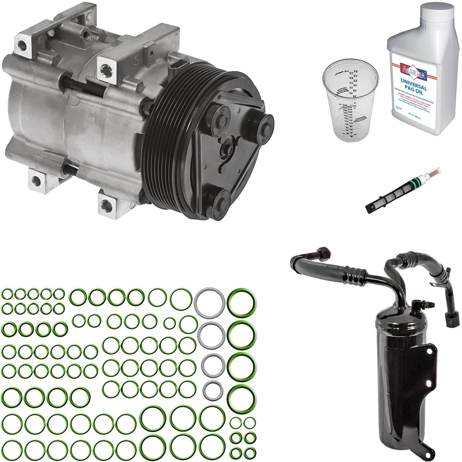 ね*こ様 AR PSA8　セット Santech Kit A/C Kit P96-40038 | AutoZone