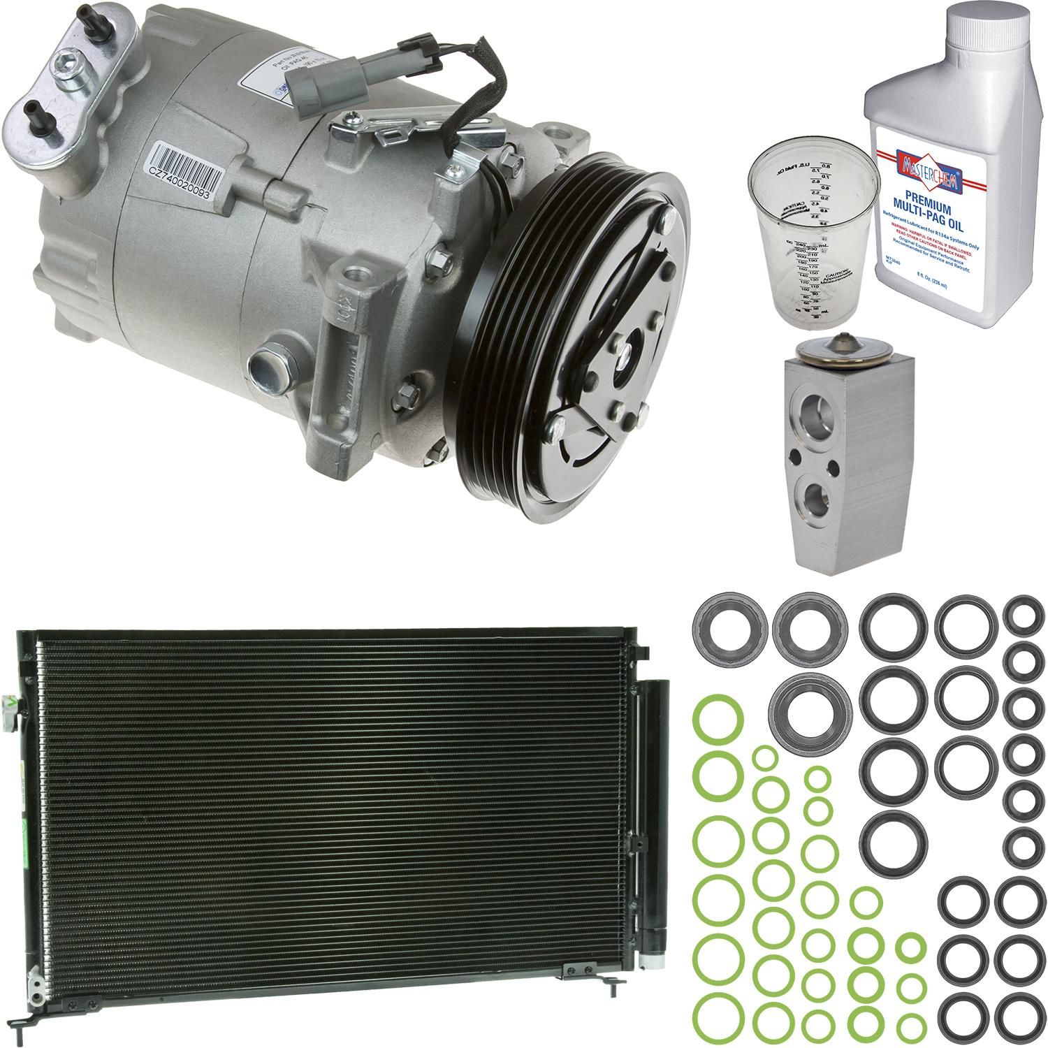 Santech A/C Compressor P96-45183A | AutoZone