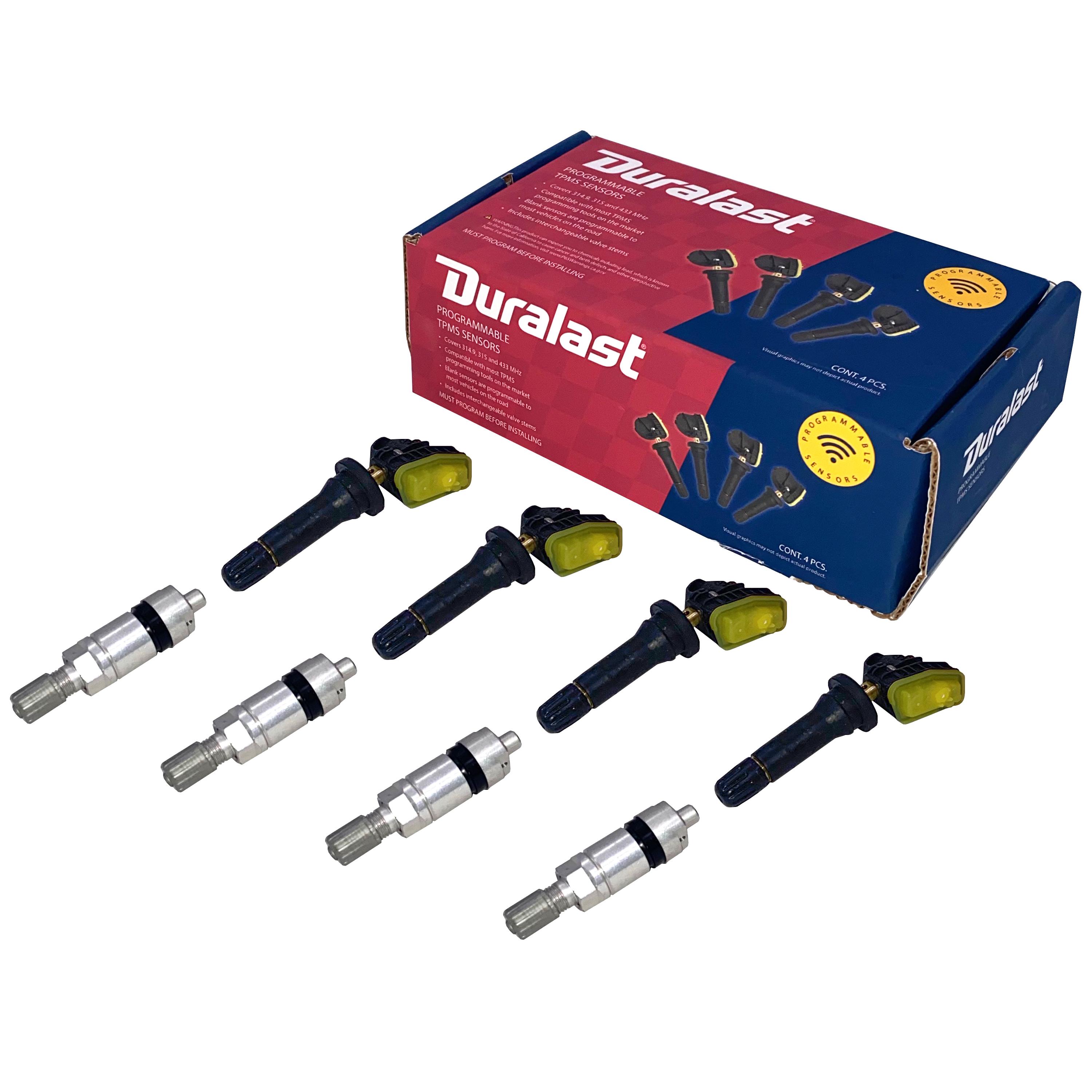 Duralast Programmable Tire Pressure Monitoring Sensor DLPRS-4 for Jeep gladiator