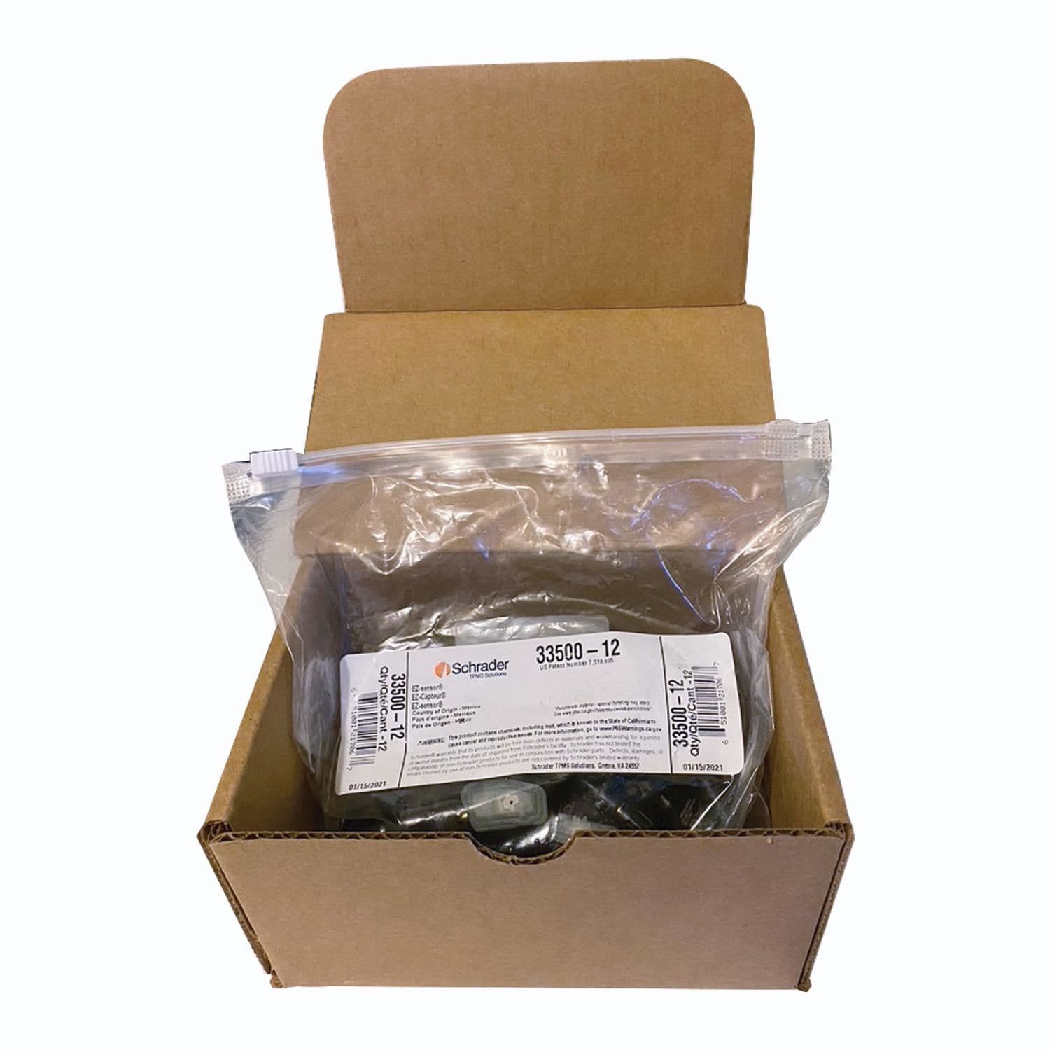 Schrader TPMS Solutions Tire Pressure Monitoring System (TPMS) Programmable Sensor 33500-12 for Jeep gladiator