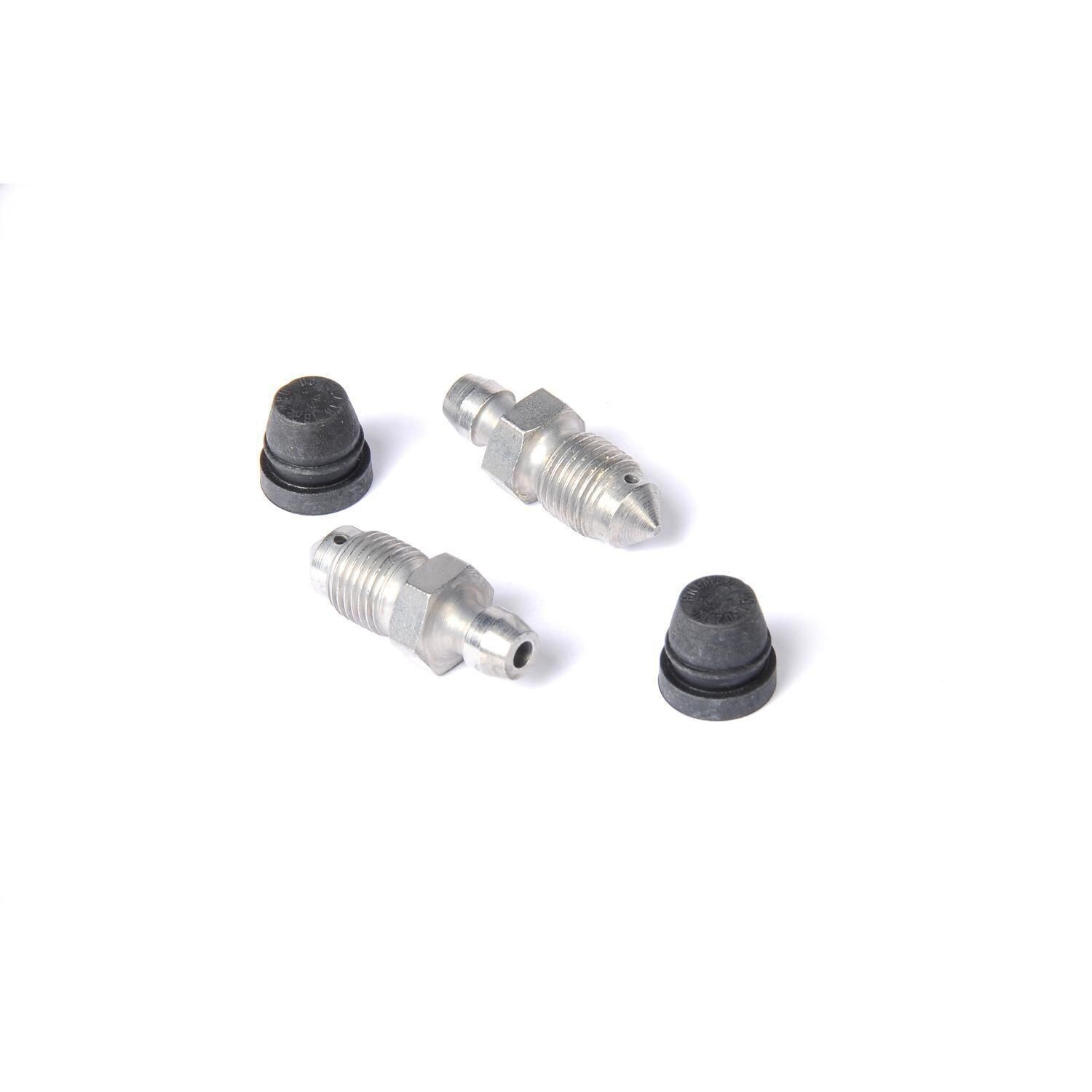 thumbnail interactive-video image 1 of Bigg Red Stainless Steel Brake Caliper Bleed Screws For Porsche 944 Turbo – Set Of 4, M10 X 1 1 of 5