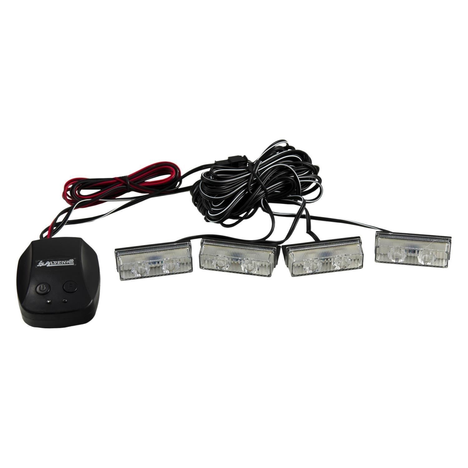 Alpena White Quad Slim Strobe Light for Kia
