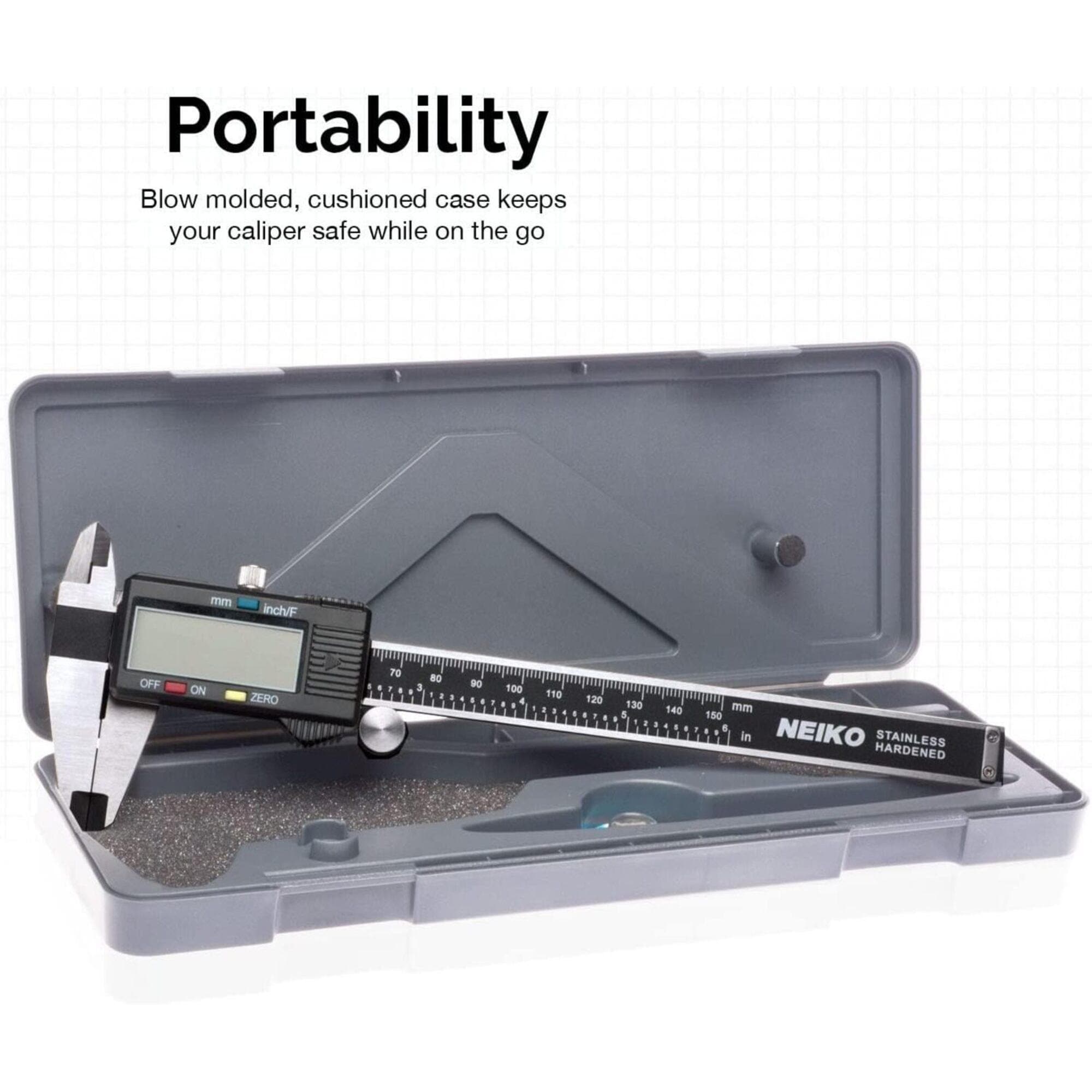 NEIKO 6in Digital Caliper, Stainless Steel | AutoZone