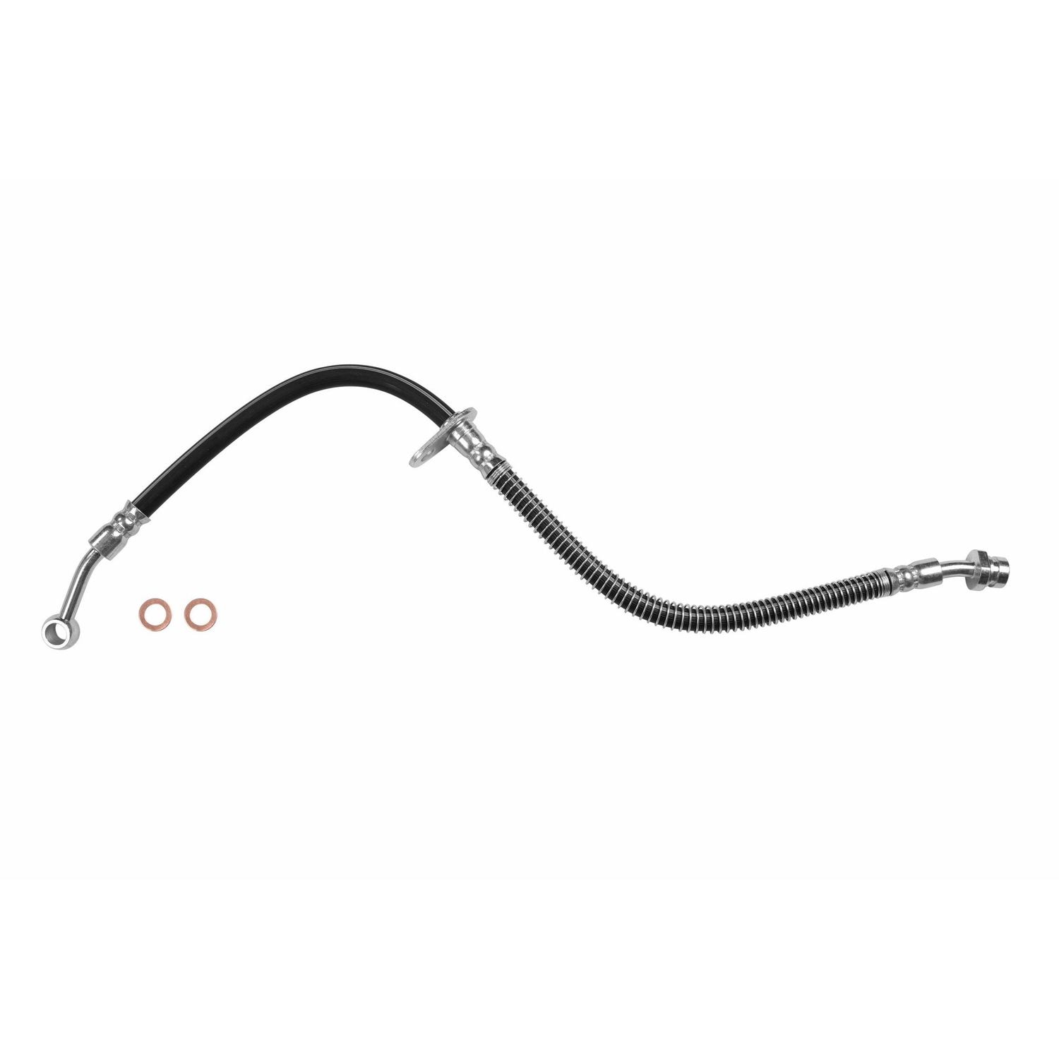 2-Piece Front Brake Hydraulic Hose Set For Kia Rio & Rio5 2006-2011 – LH & RH, Direct Fit, 1-Year Warranty