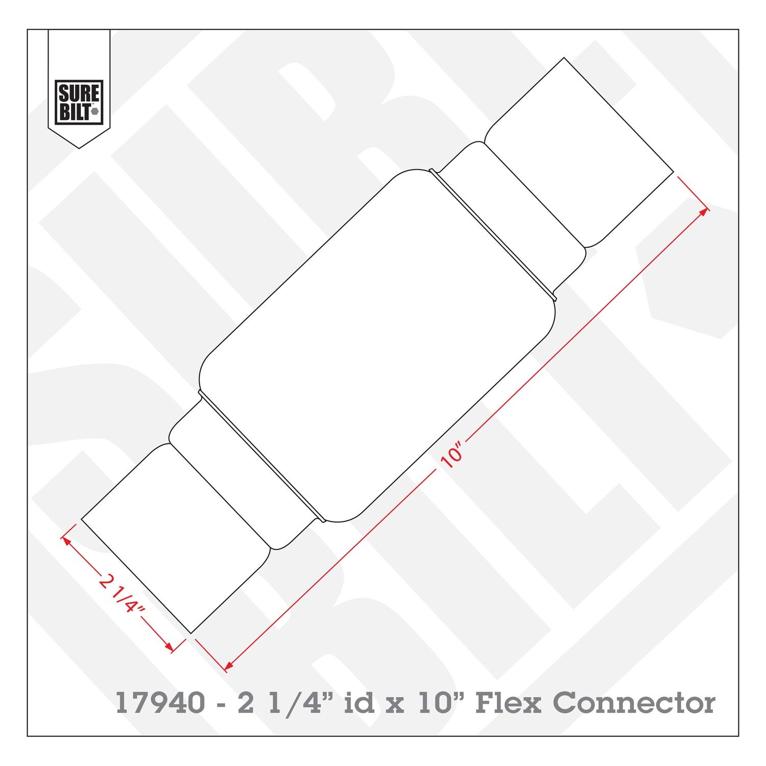 Nickson Exhaust Flex Connector 17940 | AutoZone