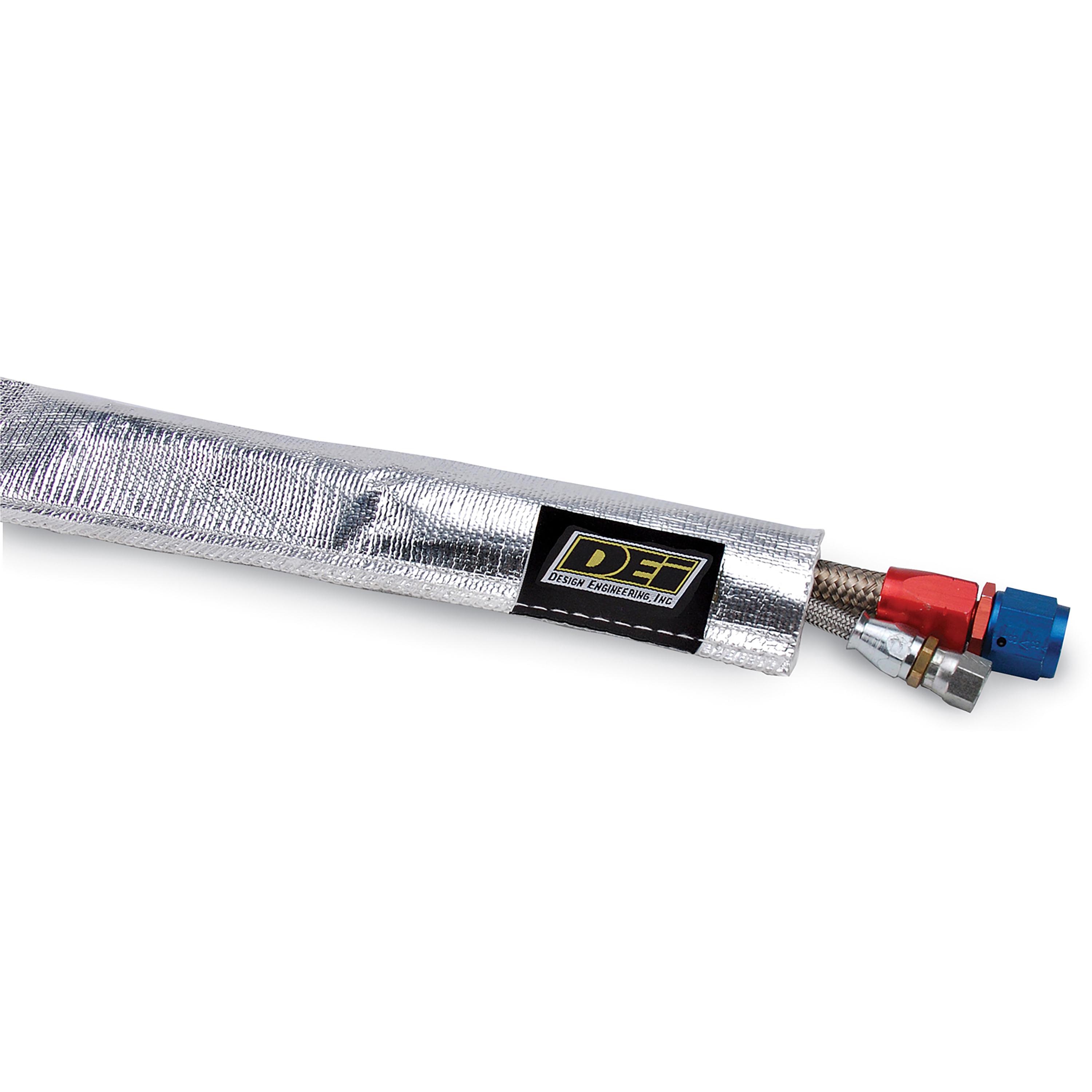 Design Engineering 1in x 36in Aluminized Sewn Heat Sheath Sleeving