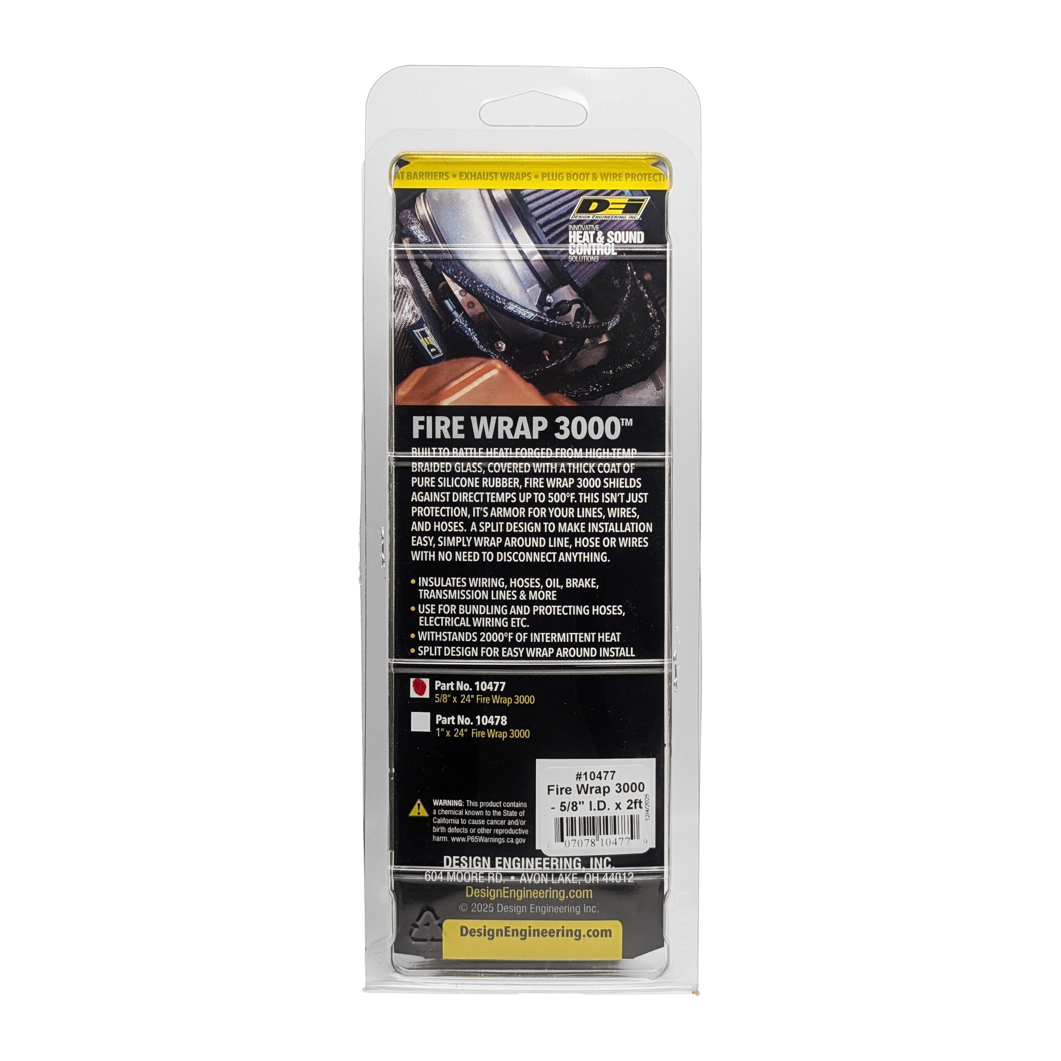 Design Engineering Thermal Protection Hose Wrap 010477 | AutoZone