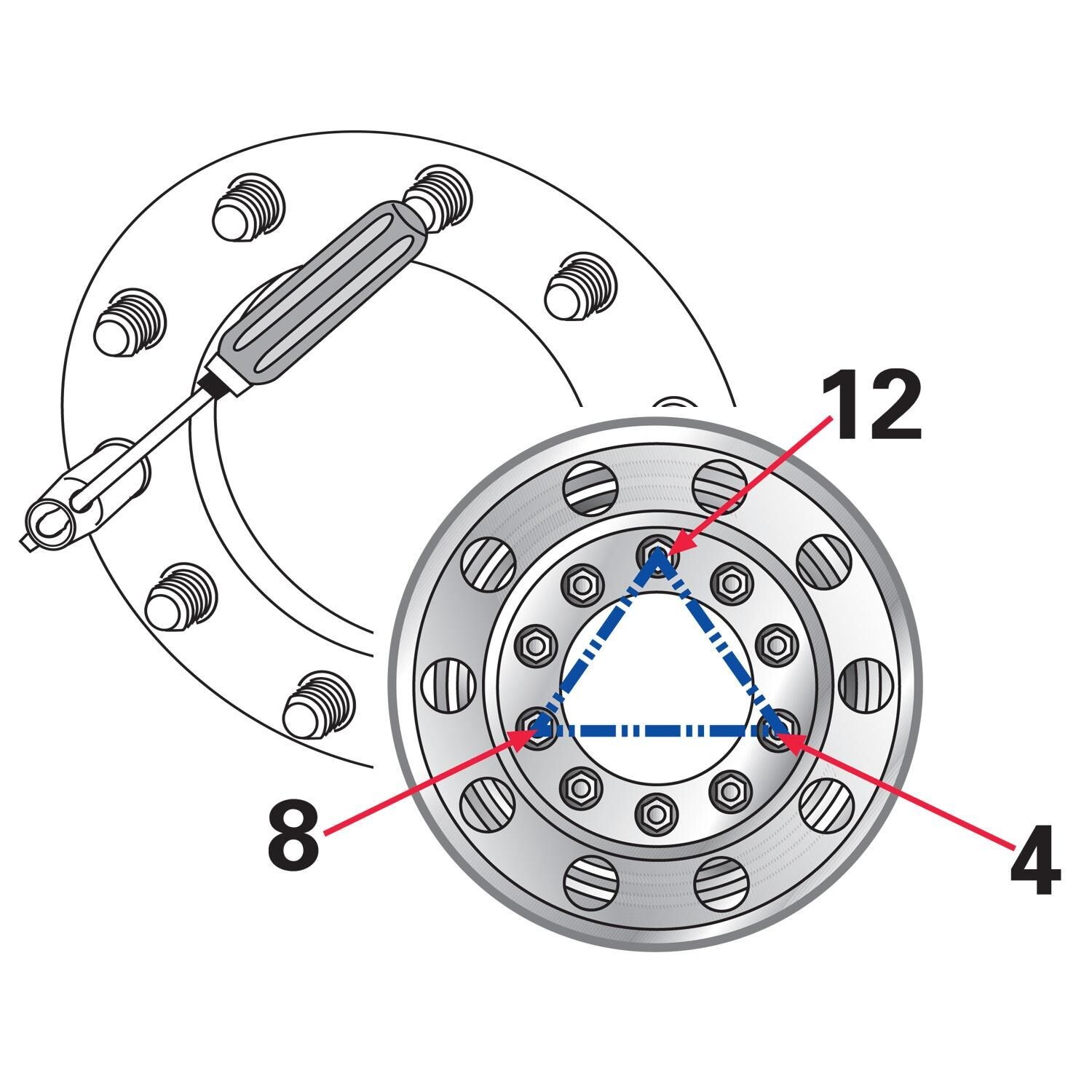 Specialty 32120 Universal 6-Piece Aluminum Wheel And Brake Drum Centering Sleeve Set