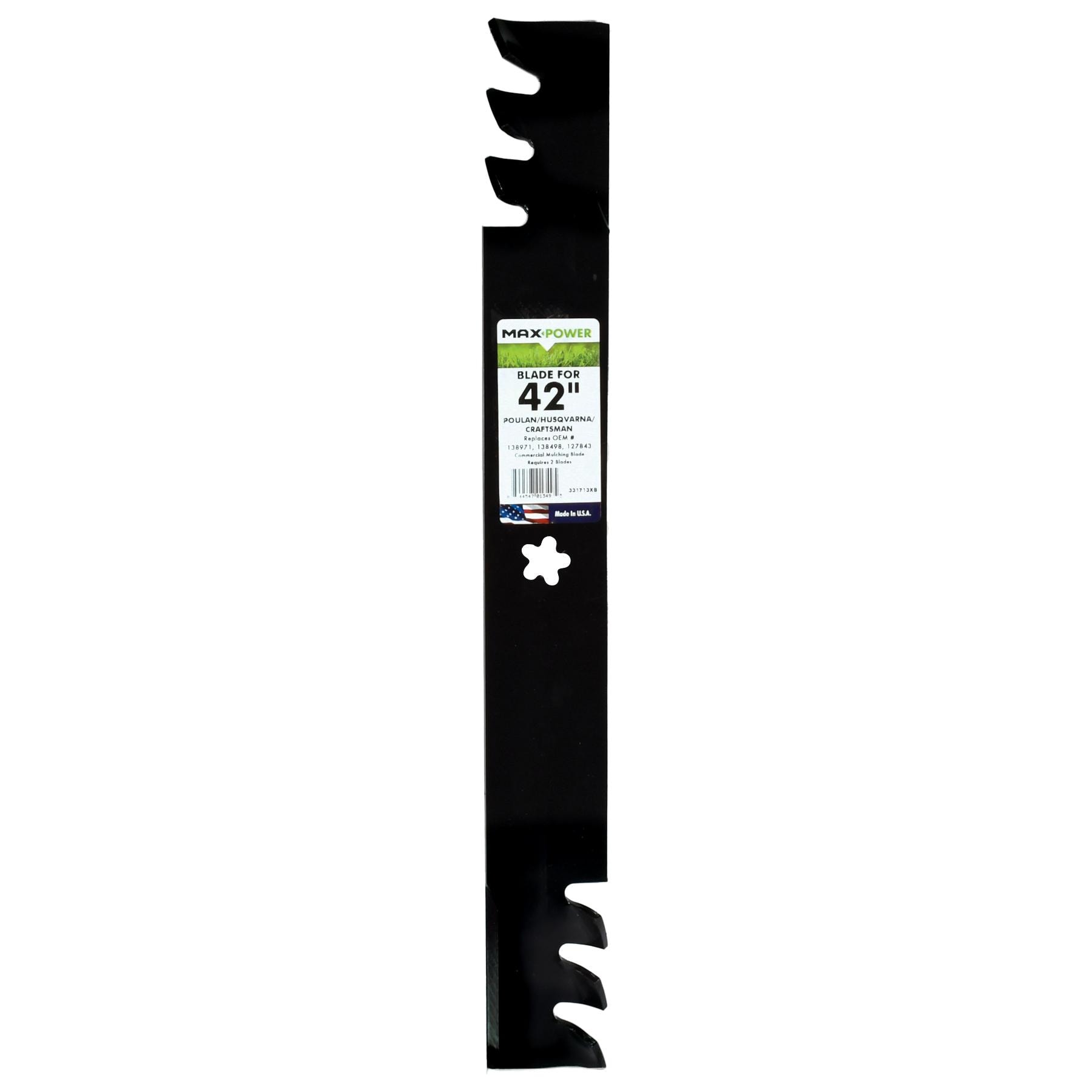 MaxPower Mower Blade 331713X | AutoZone