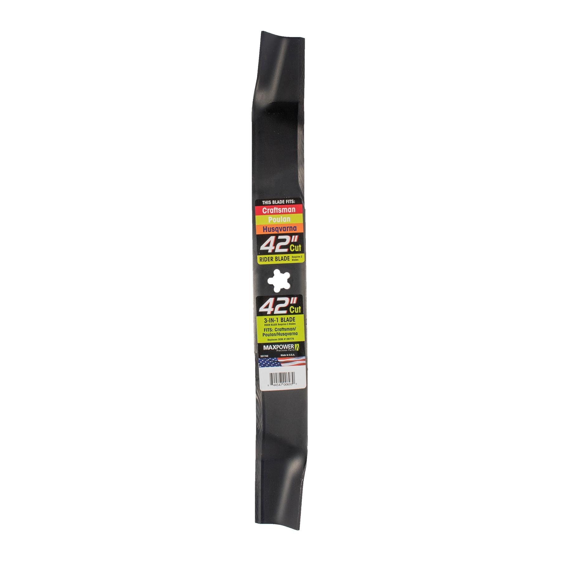husqvarna craftsman 42 inch mower blades