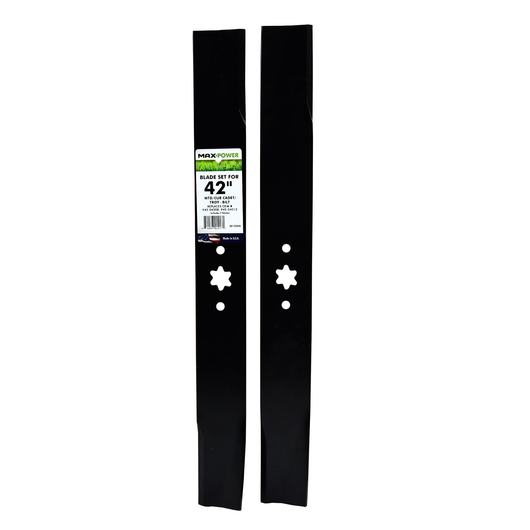 MaxPower 42 in Mower Blade 561556B | AutoZone