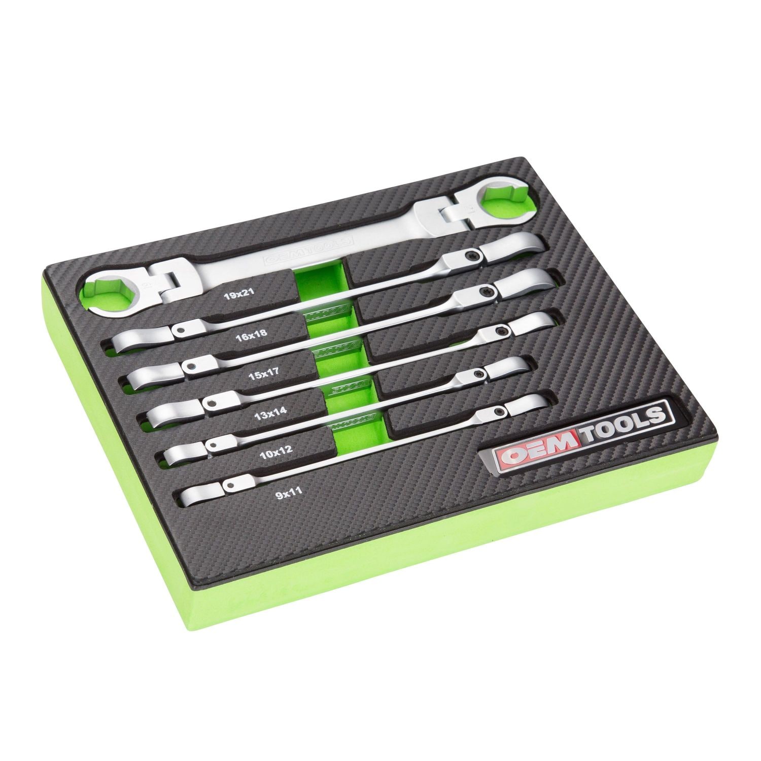 Great Neck Flare Nut Flex Head Wrench Set 6 Piece | AutoZone