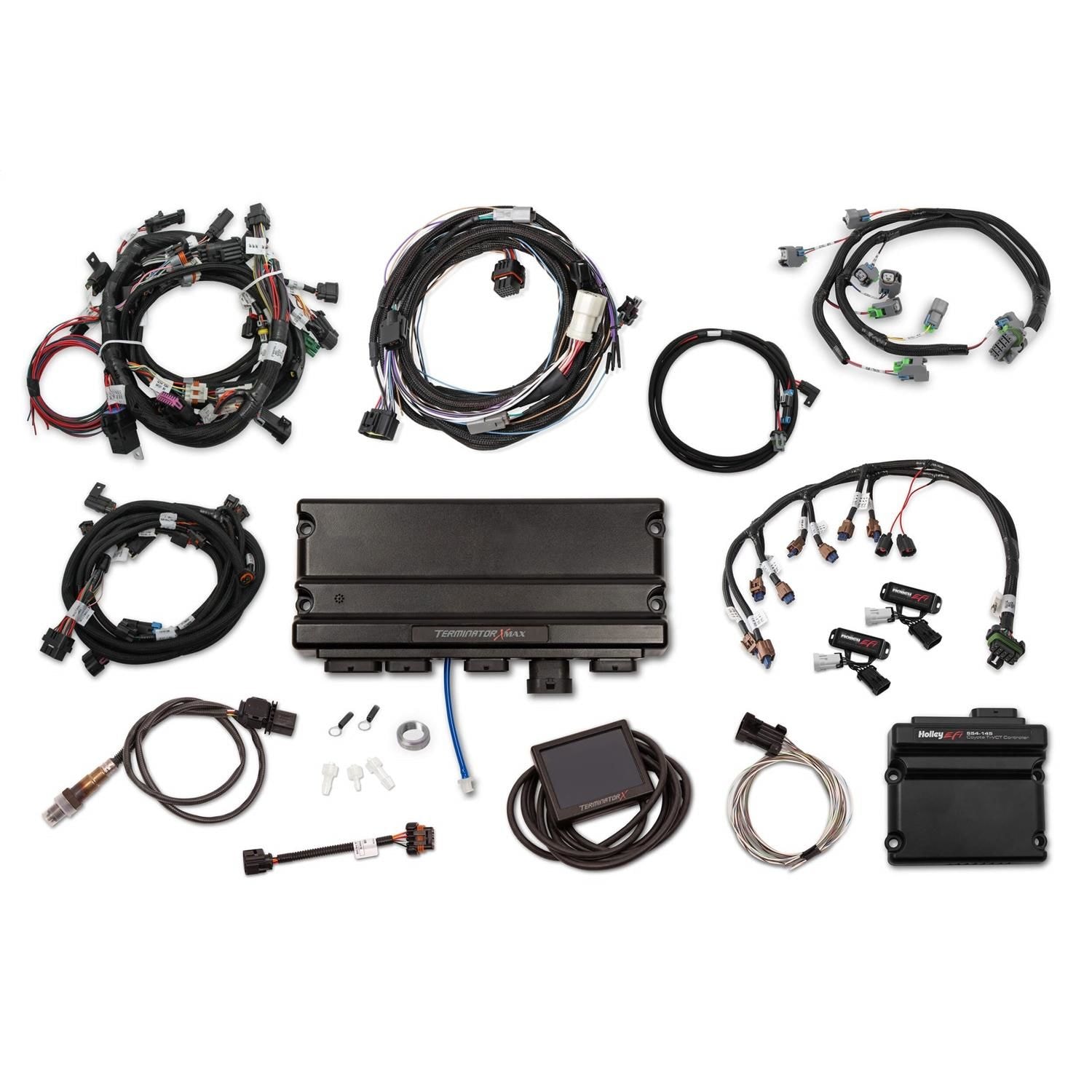 Holley EFI Terminator X Max Fuel Injection System for Coyote 15.5 to 17 ...