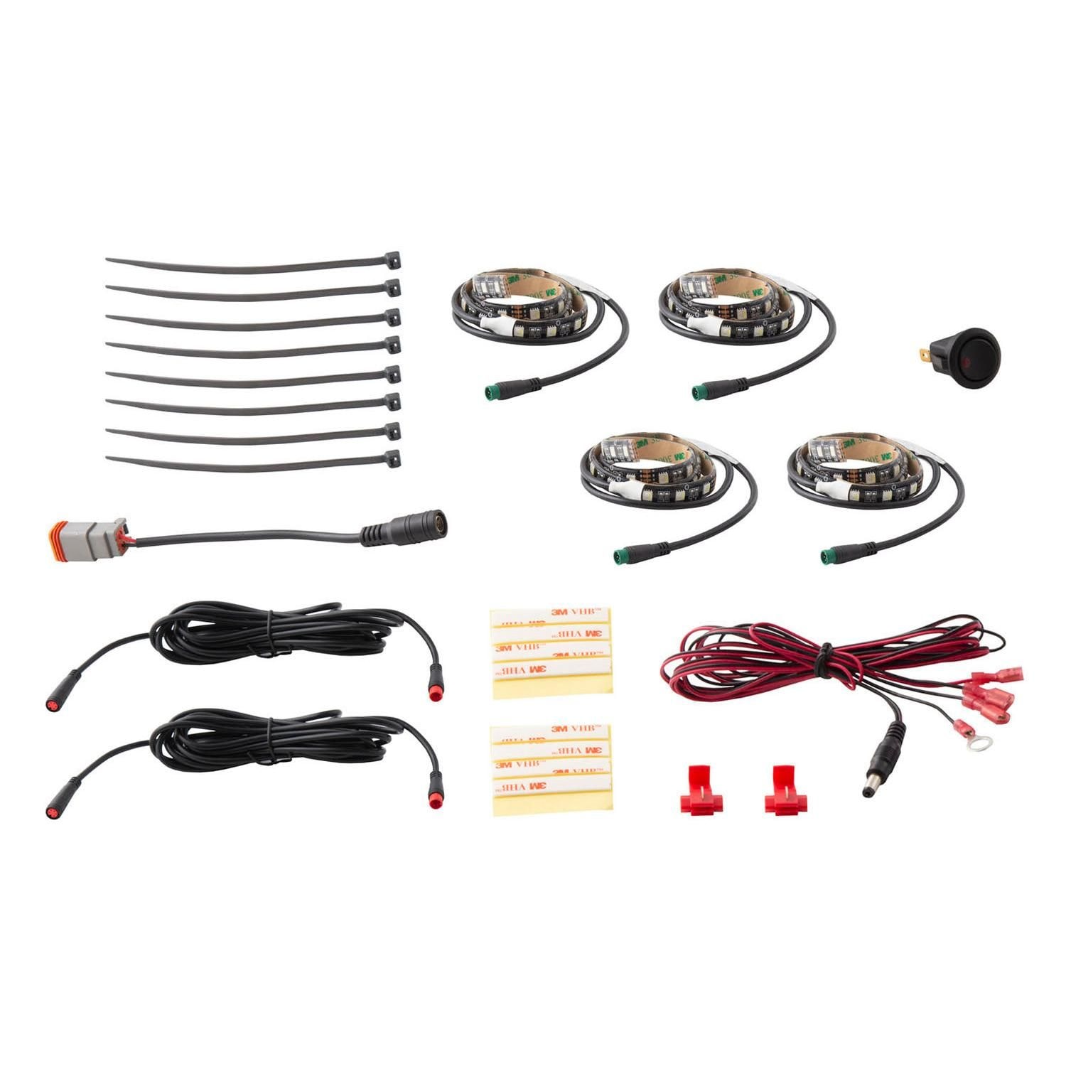 Diode Dynamics RGBW Multicolor Footwell LED Kit | AutoZone