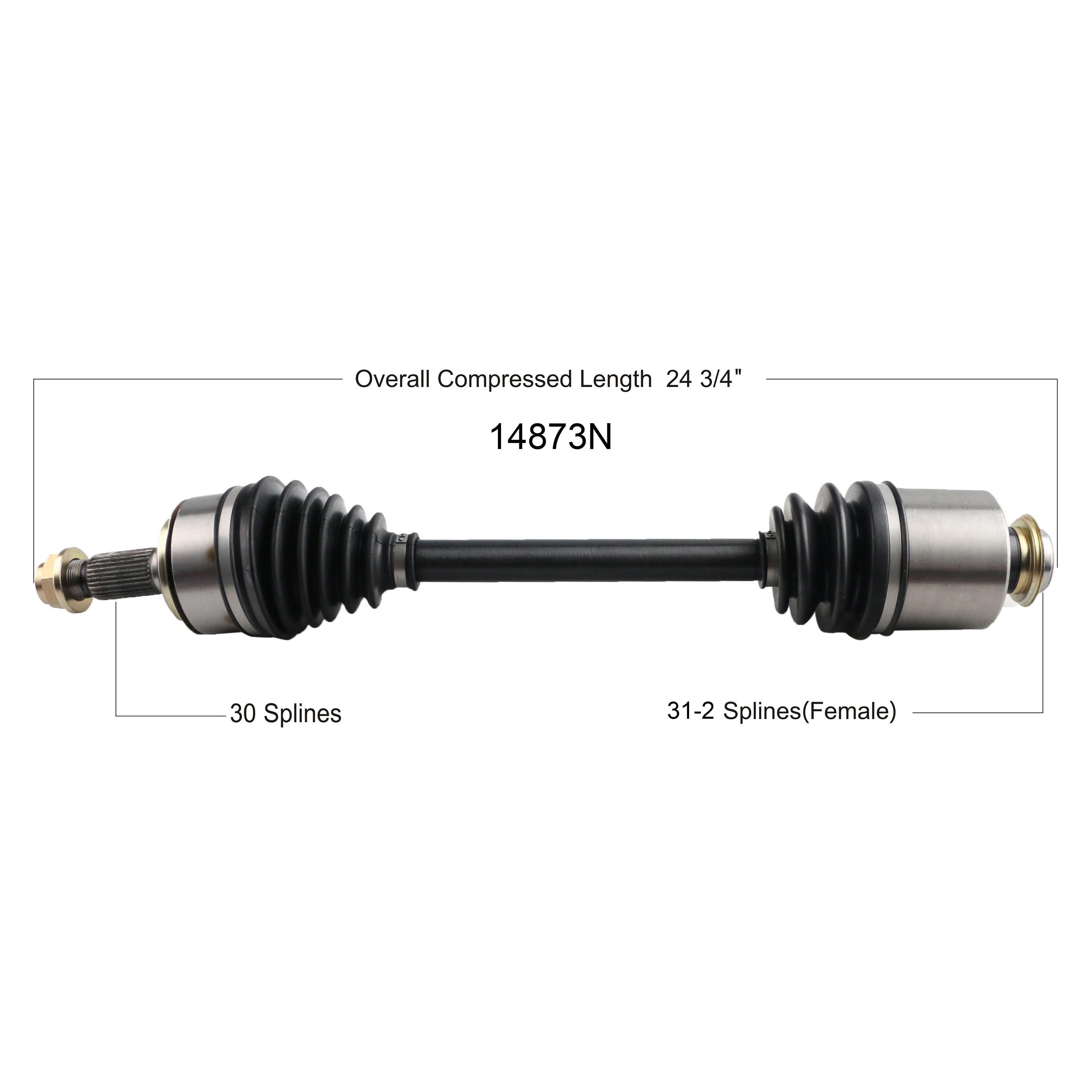 オートゾーン Duralast Gold CV Axle Assembly 14873N | AutoZone