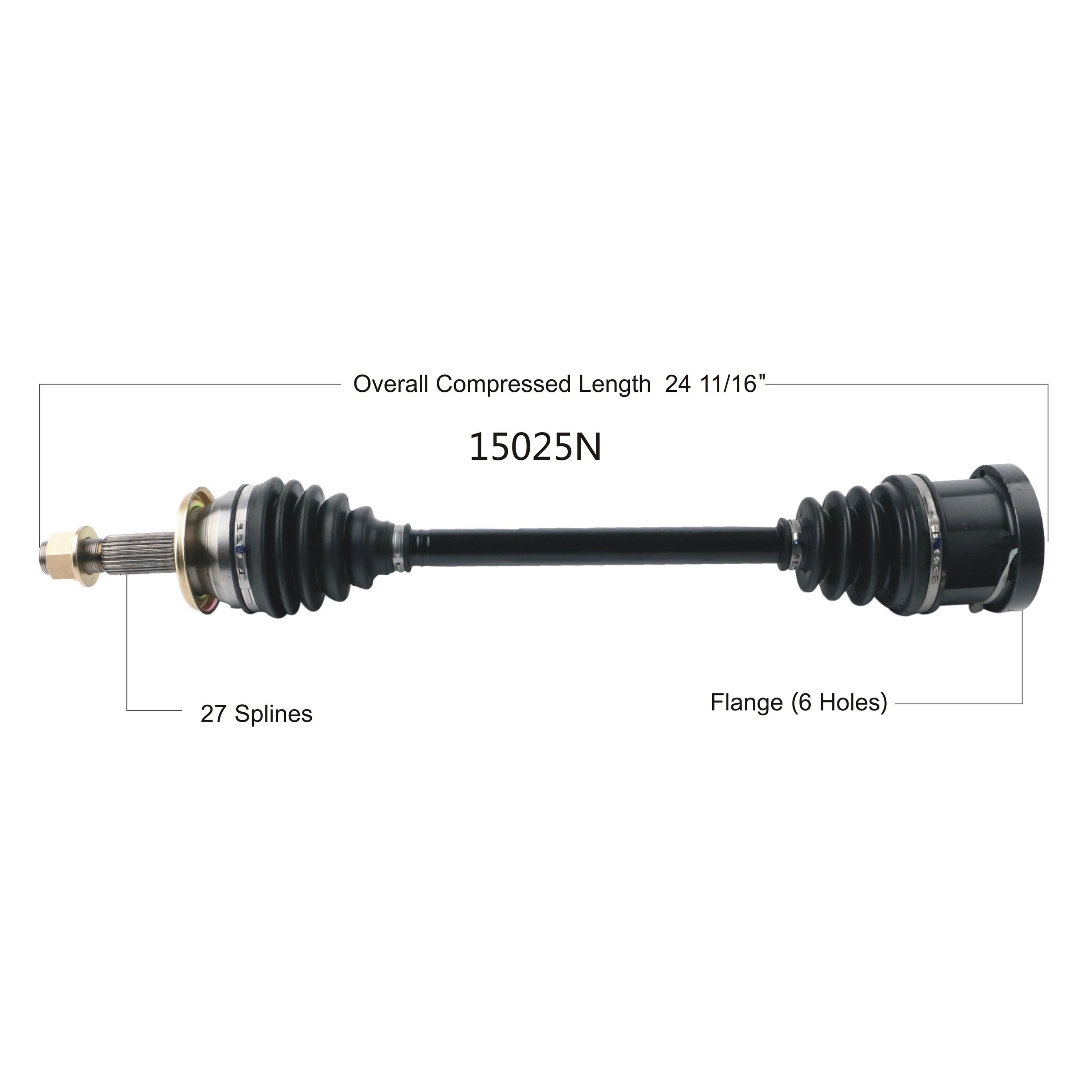 Duralast Gold CV Axle Assembly 15025N | AutoZone
