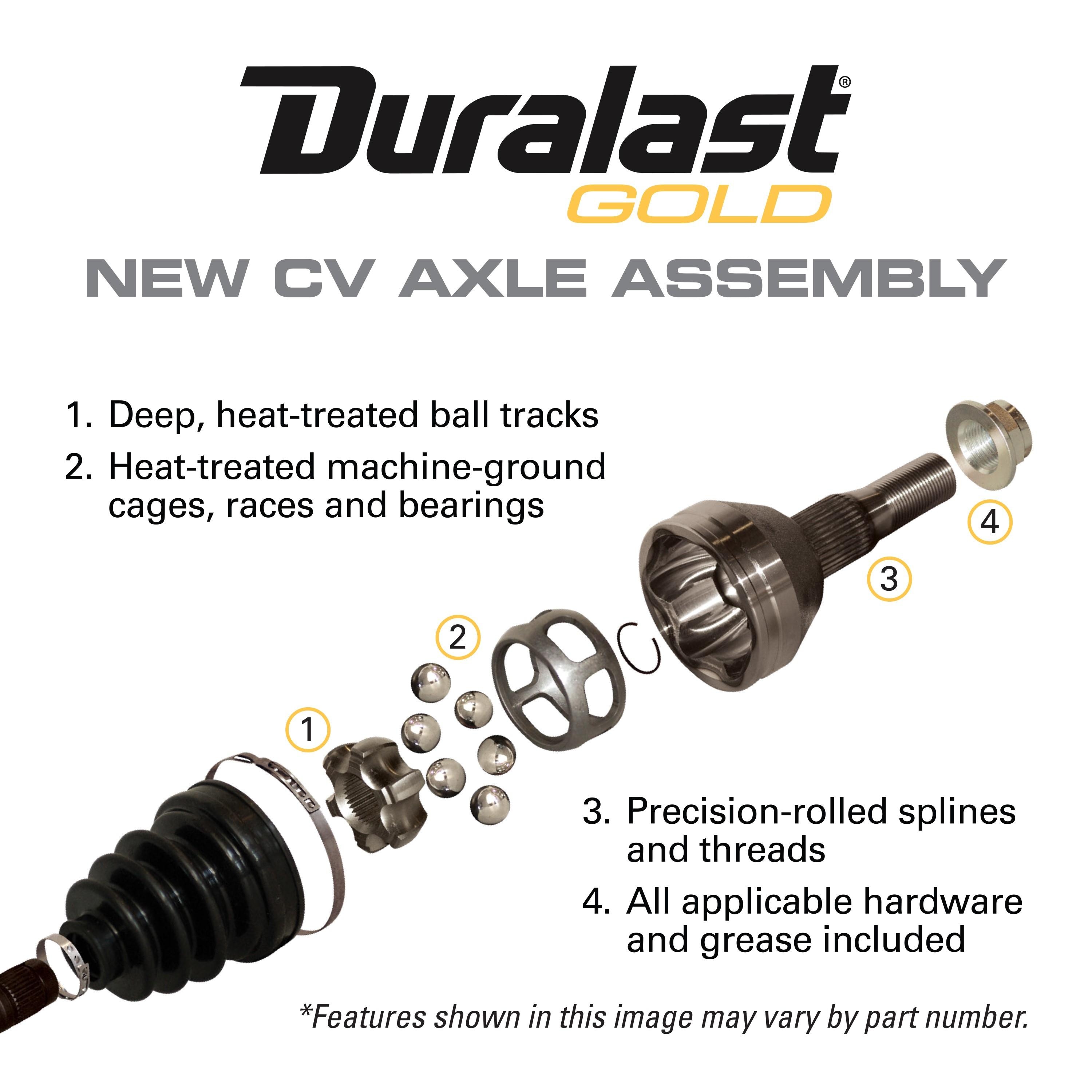 Duralast Gold CV Axle Assembly 17215N
