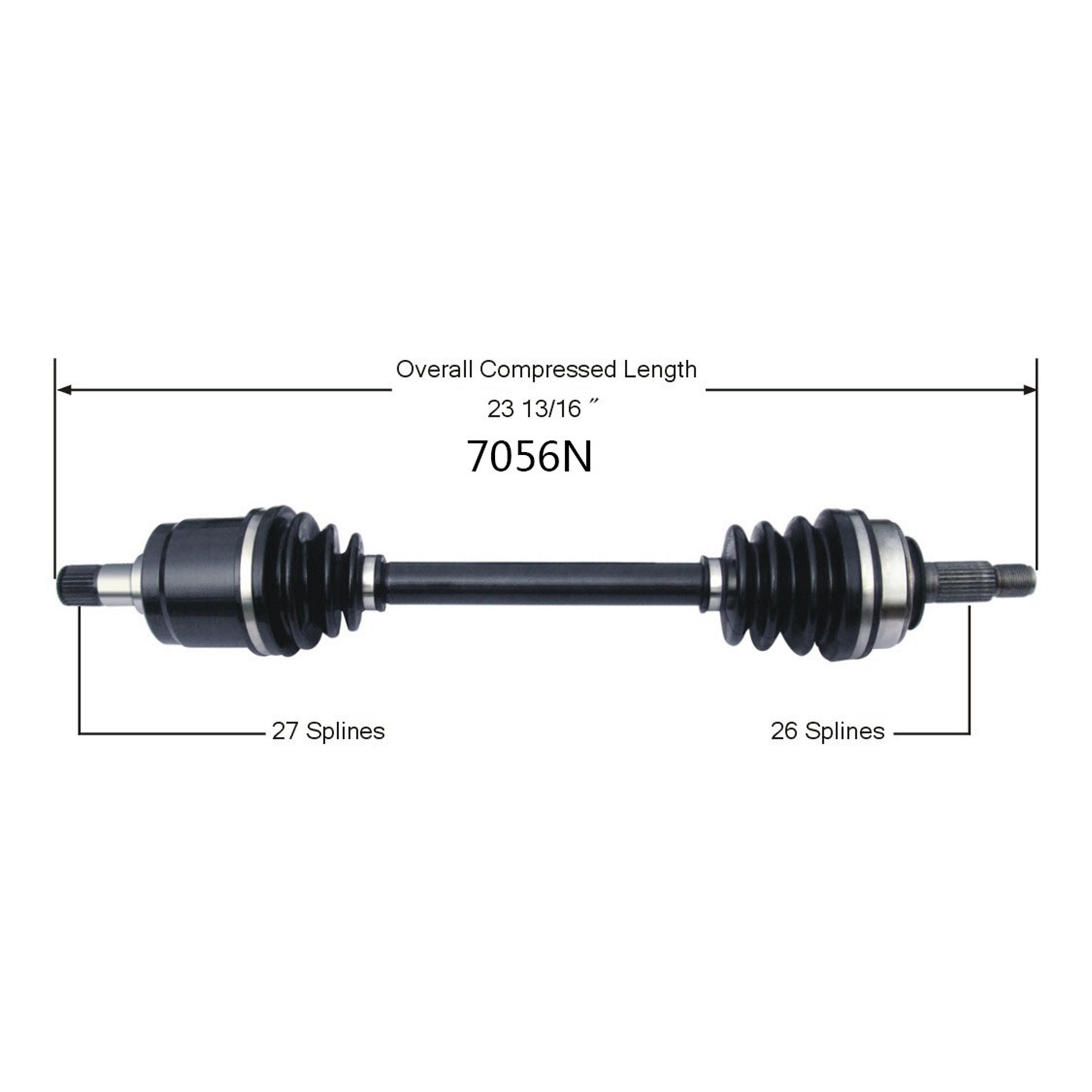 Duralast Gold CV Axle Assembly 7056N | AutoZone