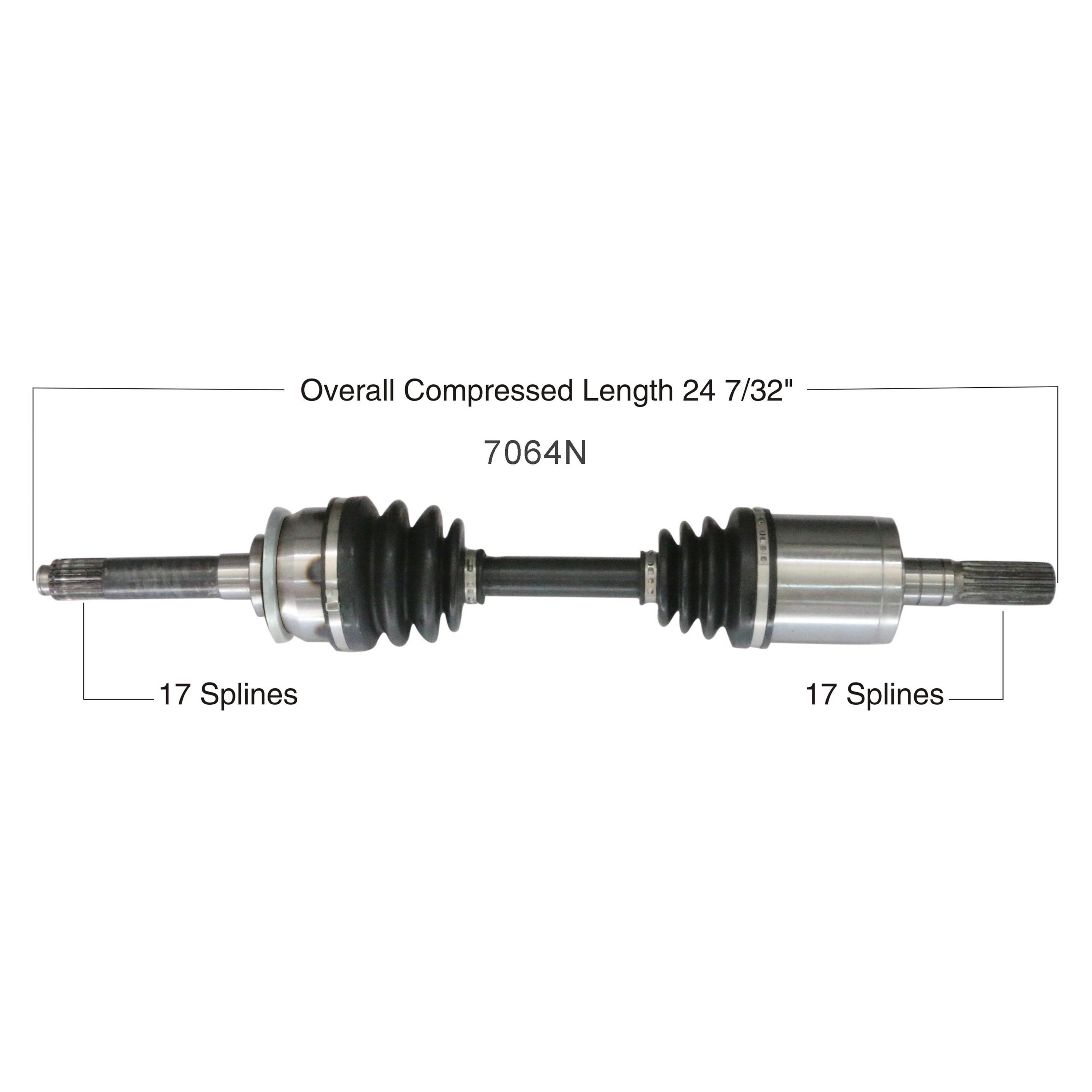Duralast Gold CV Axle Assembly 7064N | AutoZone
