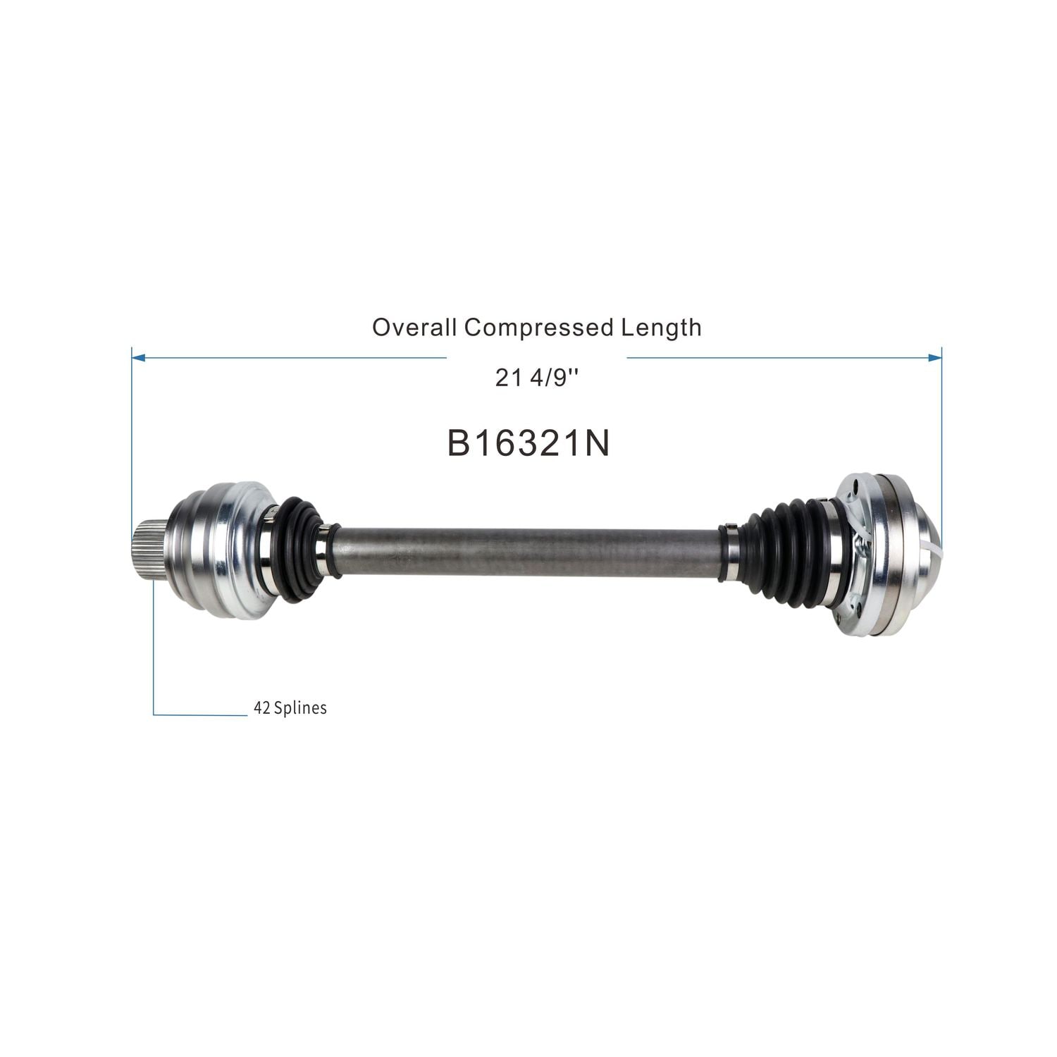 Duralast Gold CV Axle Assembly B16321N | AutoZone