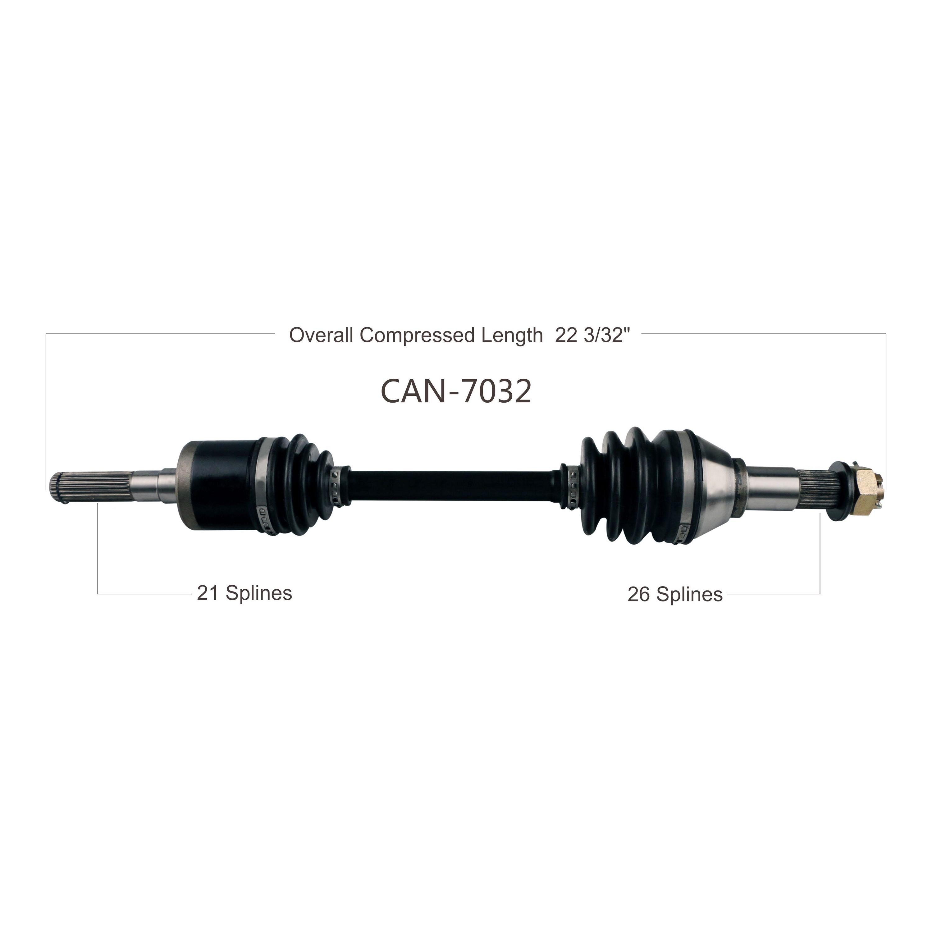 TrakMotive CV Axle Assembly CAN-7032 | AutoZone