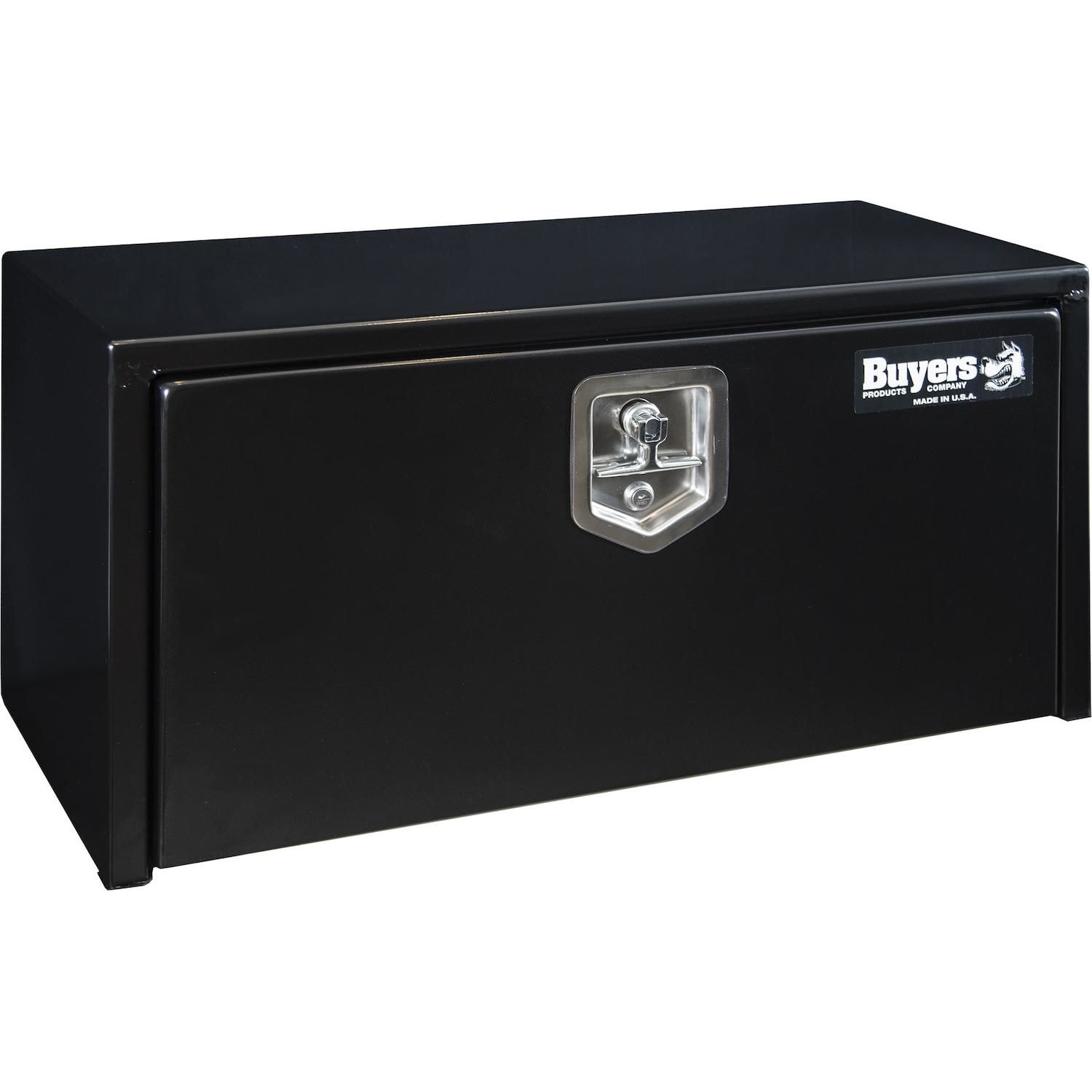 Buyers Products 15in x 13in x 30in Black Steel Underbody Truck Box with ...