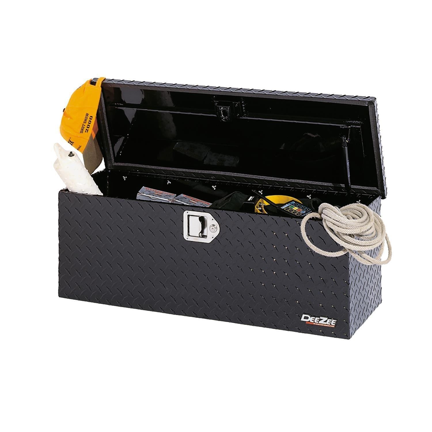 Dee Zee Gloss Black 35in X 12.5in Single Lid Specialty Tool Box for Ford