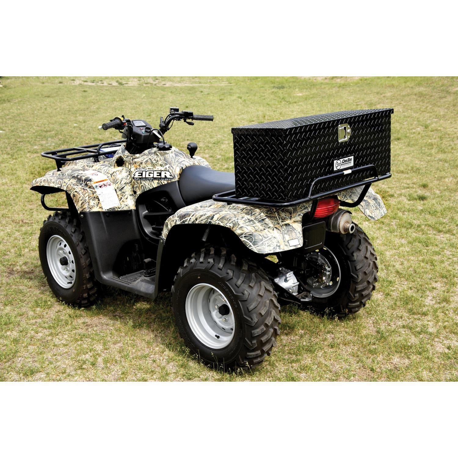 Dee Zee Gloss Black 35in X 12.5in Single Lid Specialty Tool Box