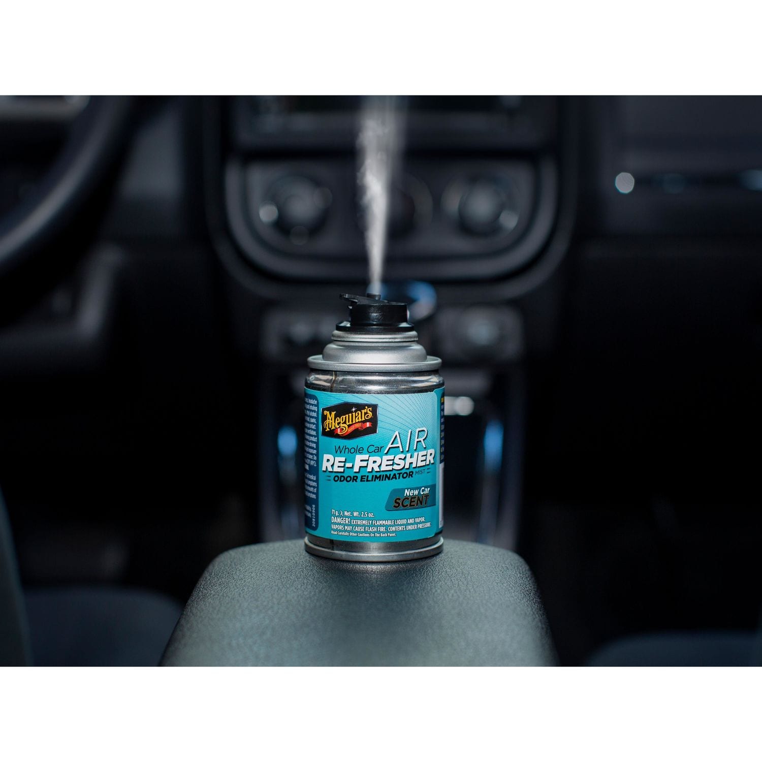 car odor bomb for cigarette smoke Meguiar's Whole Car Air Re-Fresher New Car Scent Odor Eliminator Mist 2.5oz