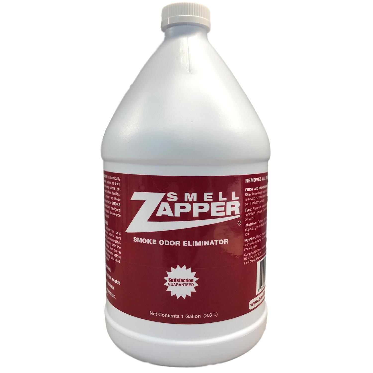 cigarette odor eliminator permanent Smell Zapper Smoke Odor Remover 1 Gallon