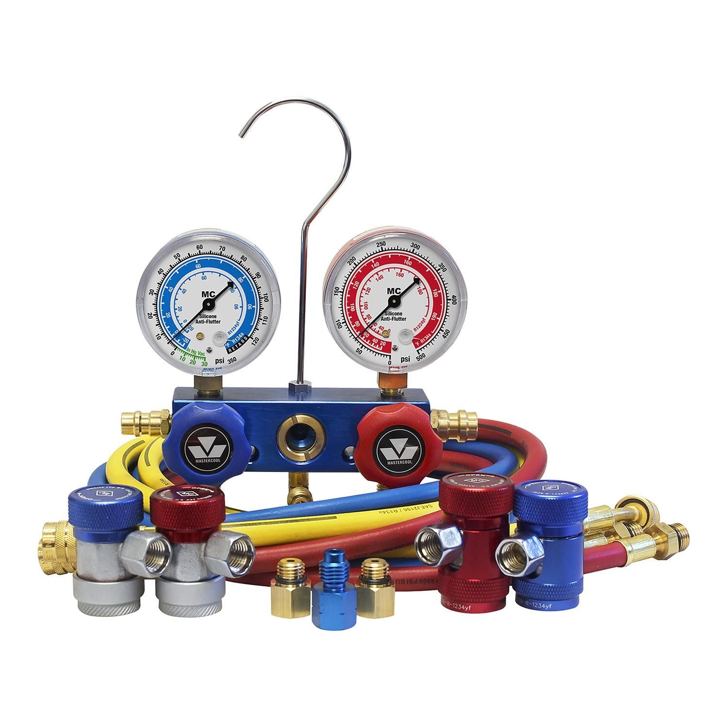 Mastercool A/C System Pressure Gauge MSC89661AYF | AutoZone