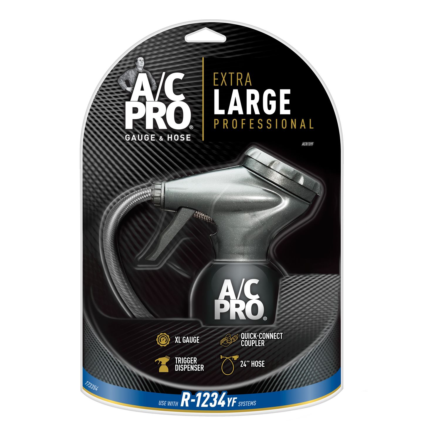 A/C Pro R1234yf Reusable Recharge Hose and Gauge | AutoZone
