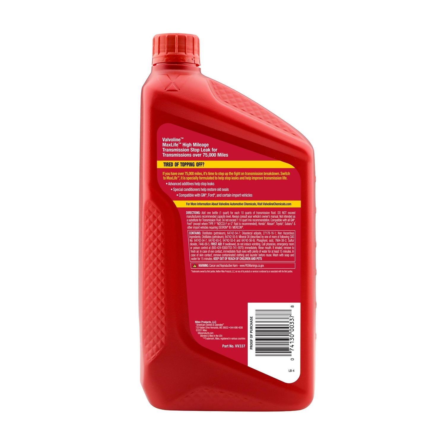 Valvoline MaxLife ATF with Stop Leak 32oz | AutoZone