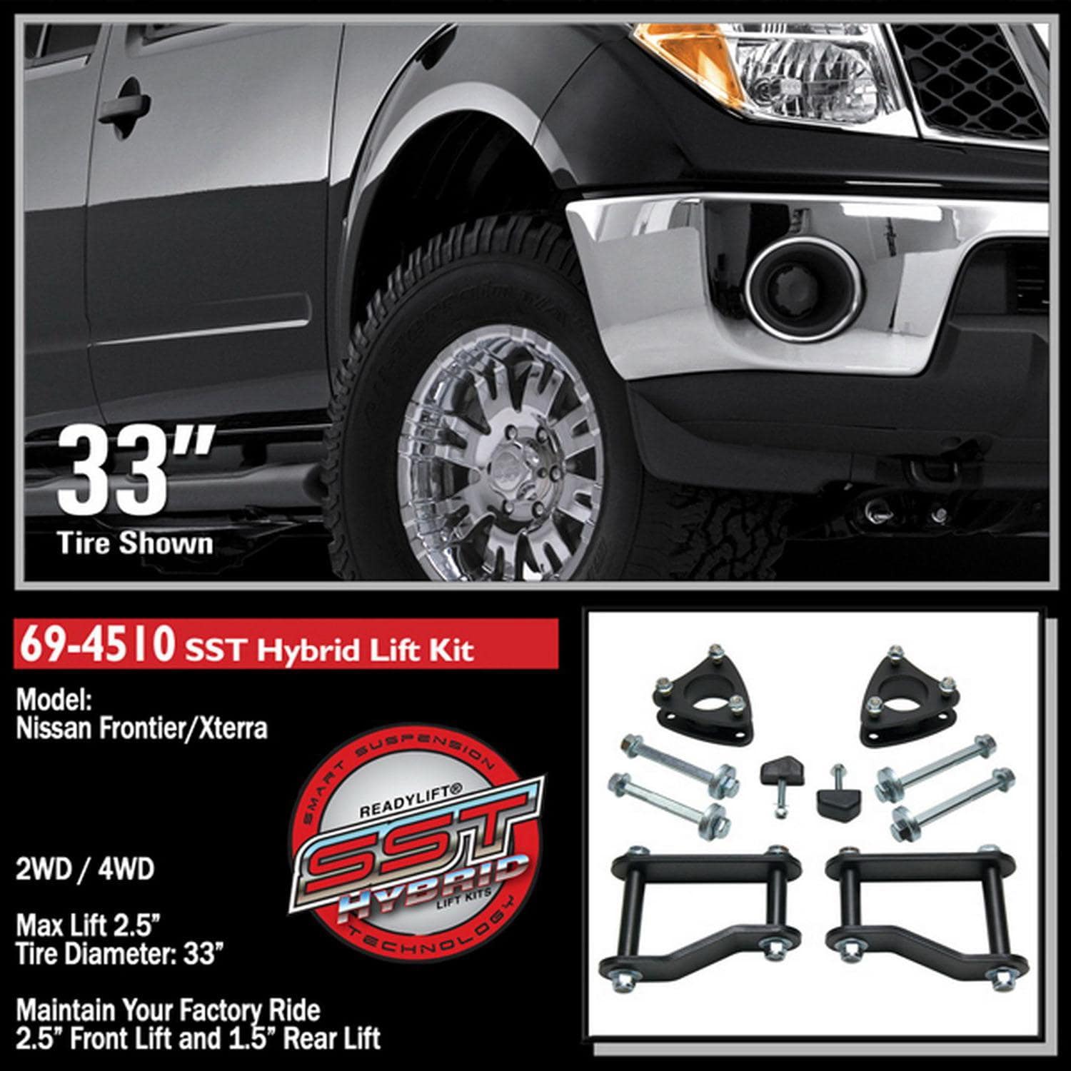 ReadyLift Suspension Lift Kit 69-4510 | AutoZone