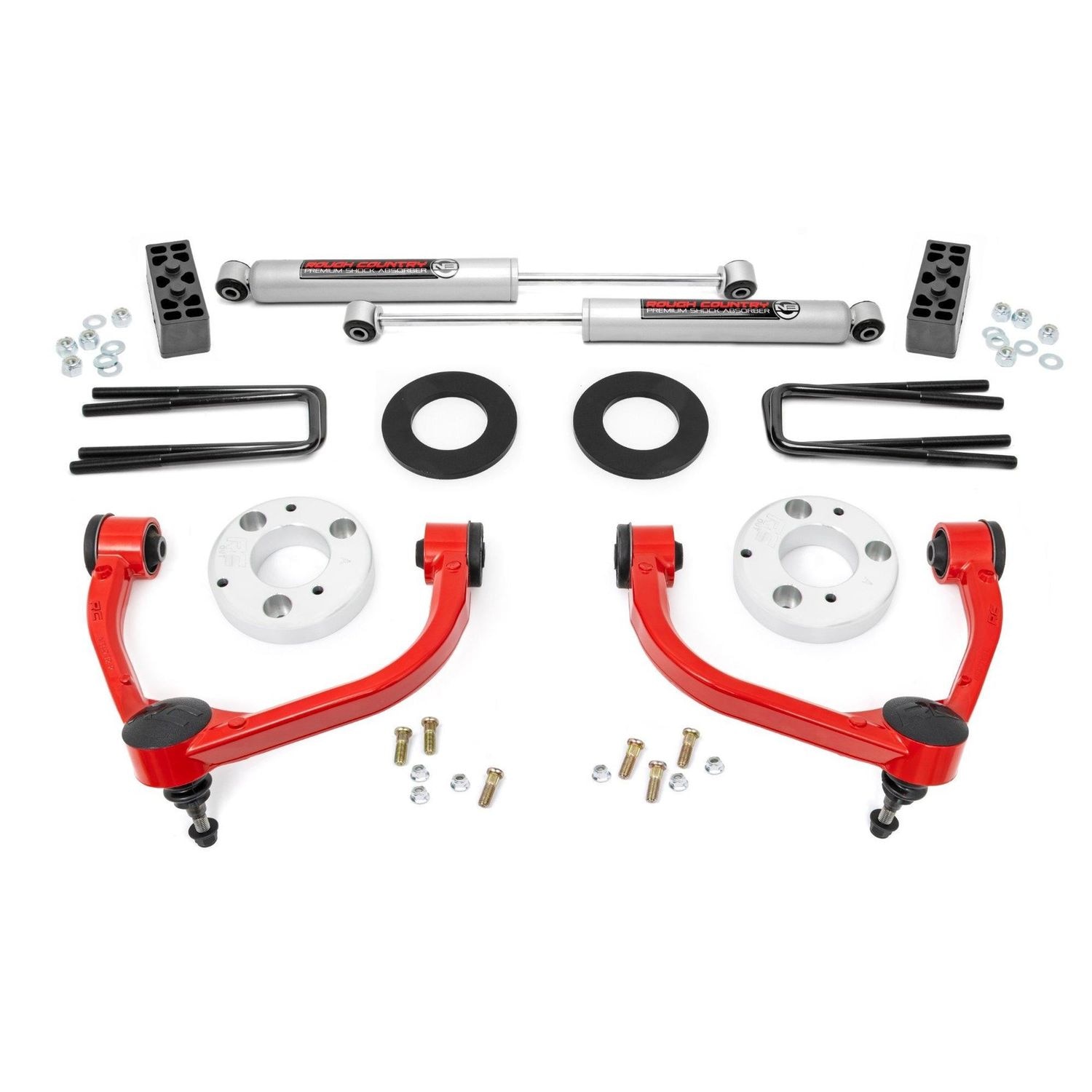 Rough Country Suspension Lift Kit 51013RED | AutoZone
