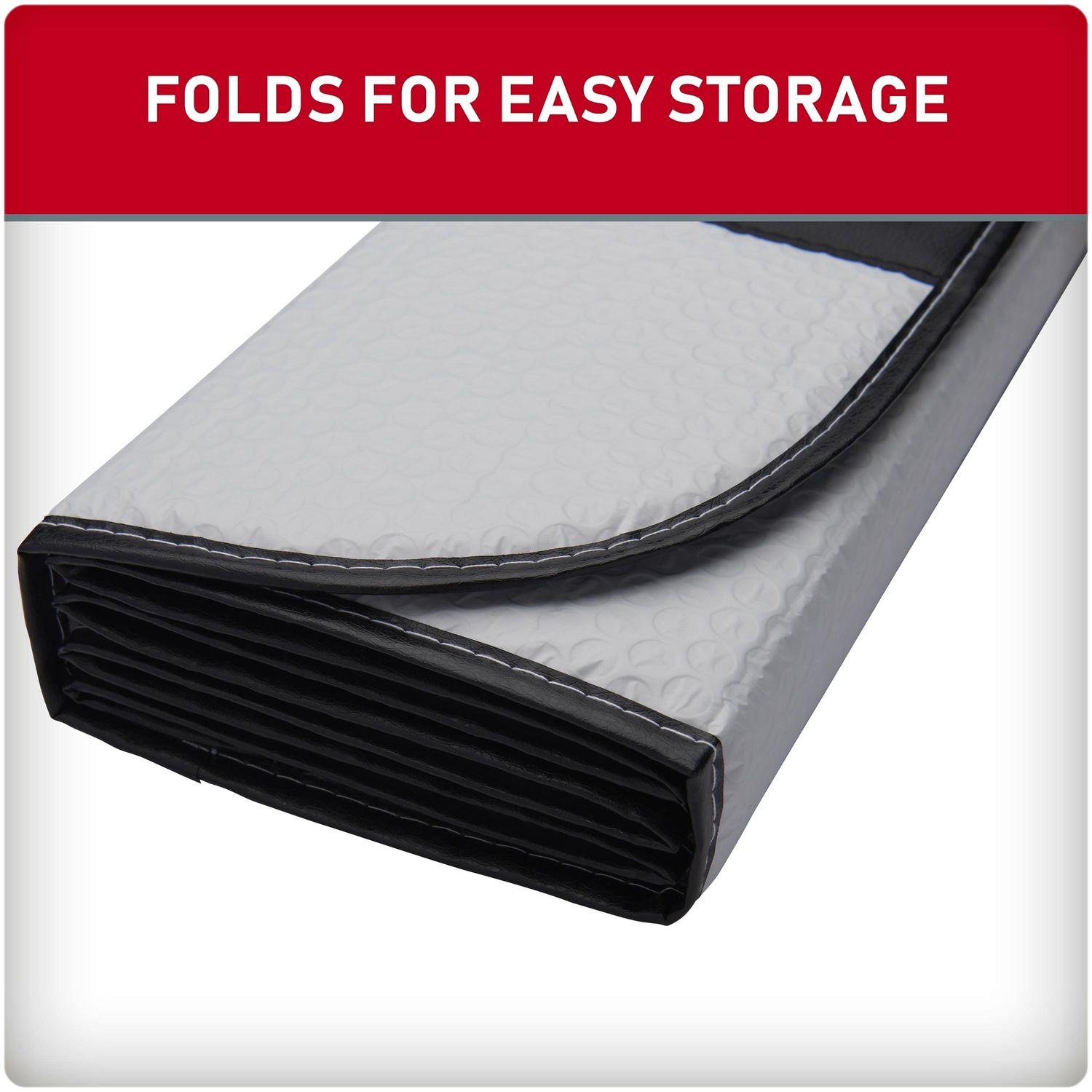 Dickies White Pearl Accordion Universal Fit Sunshade | AutoZone