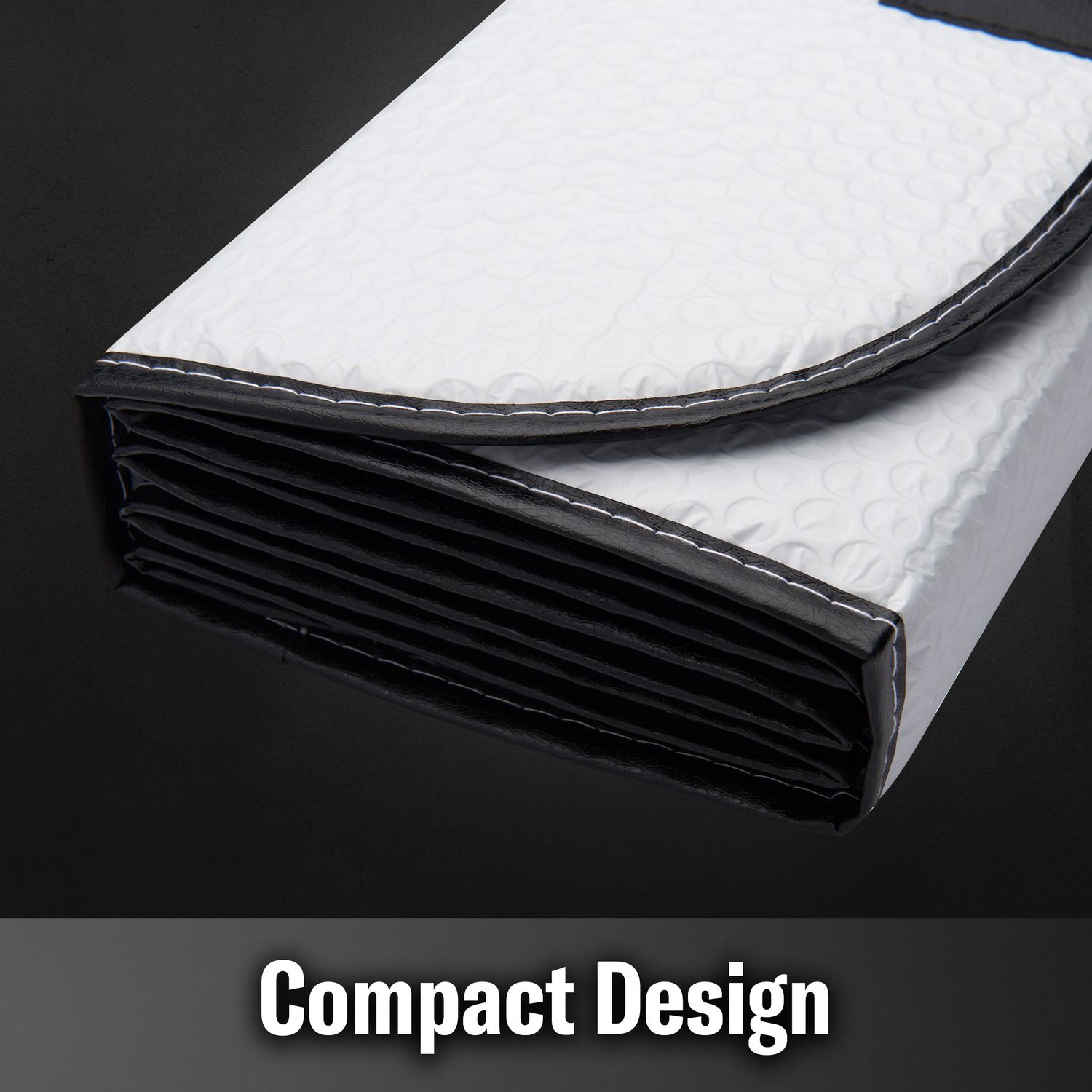 Dickies White Pearl Accordion Universal Fit Sunshade | AutoZone